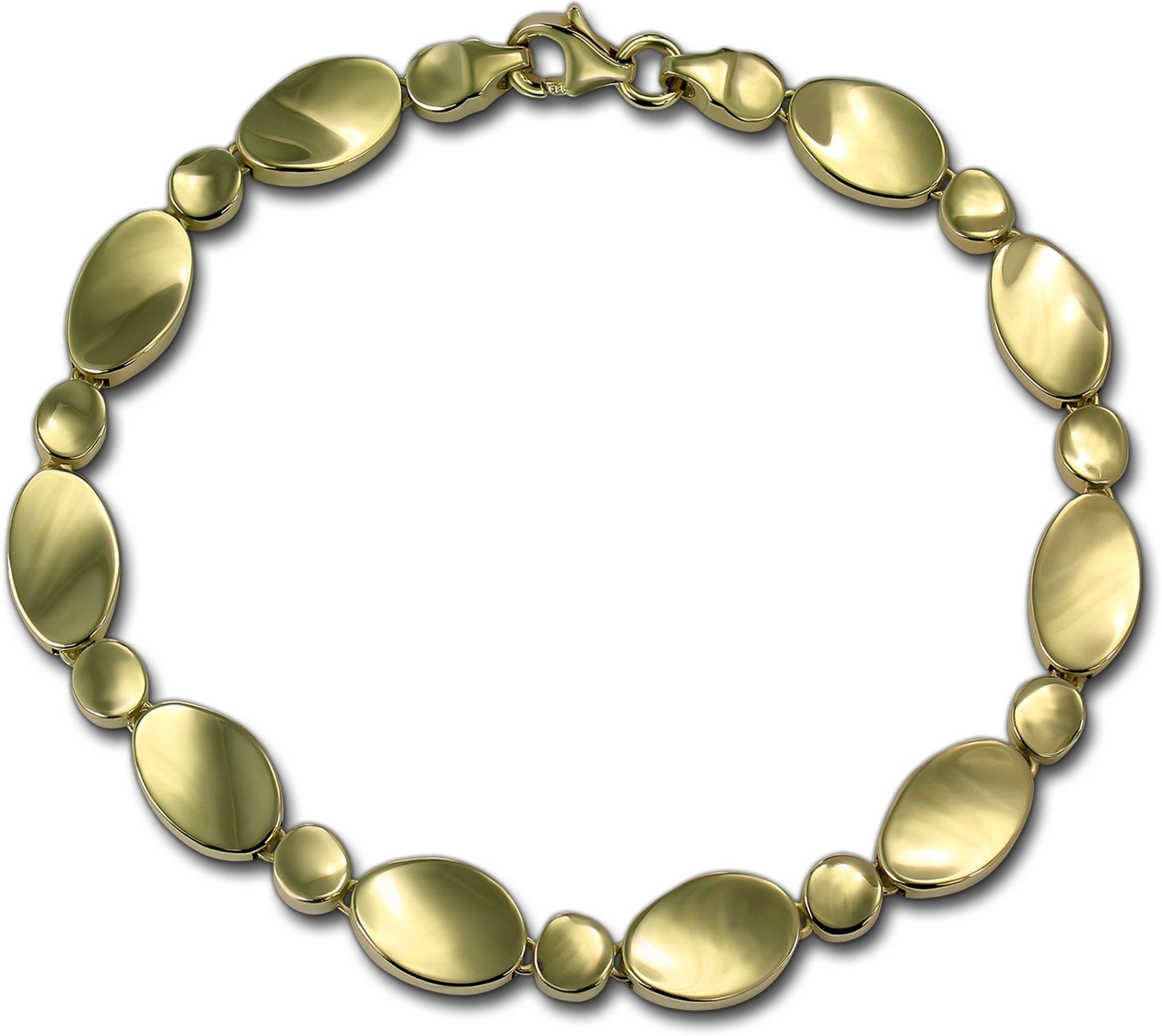 GoldDream Goldarmband GoldDream Armband Dots Zirkonia 333 (Armband, Armband), Echtgoldarmband ca. 19cm Gold, 333er Dots | Goldarmbänder