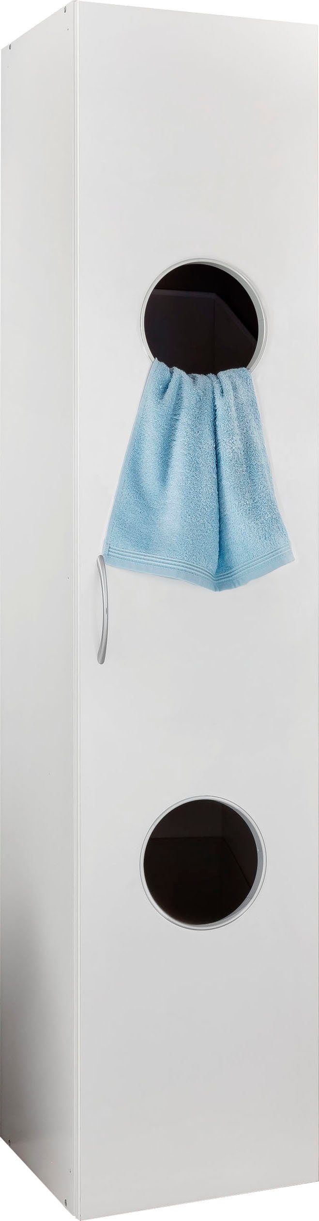 Wimex Wäscheschrank Multiraumkonzept Wäscheeinwurf Bestseller (Individuell gestaltbar mit vielen Schränken aus der Serie) Schranksystem Vorratsschrank Katzenschrank