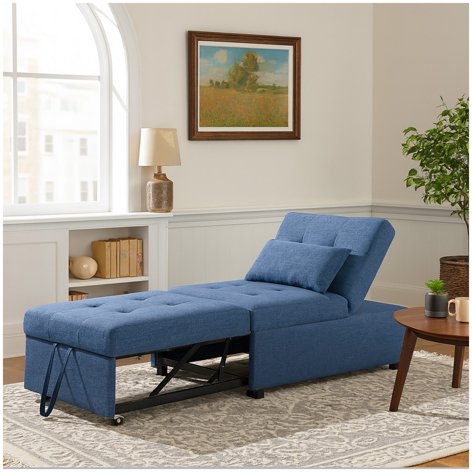 HTI-Living Relaxsessel Schlafsessel Magarete Blau (Stück, günstig online kaufen