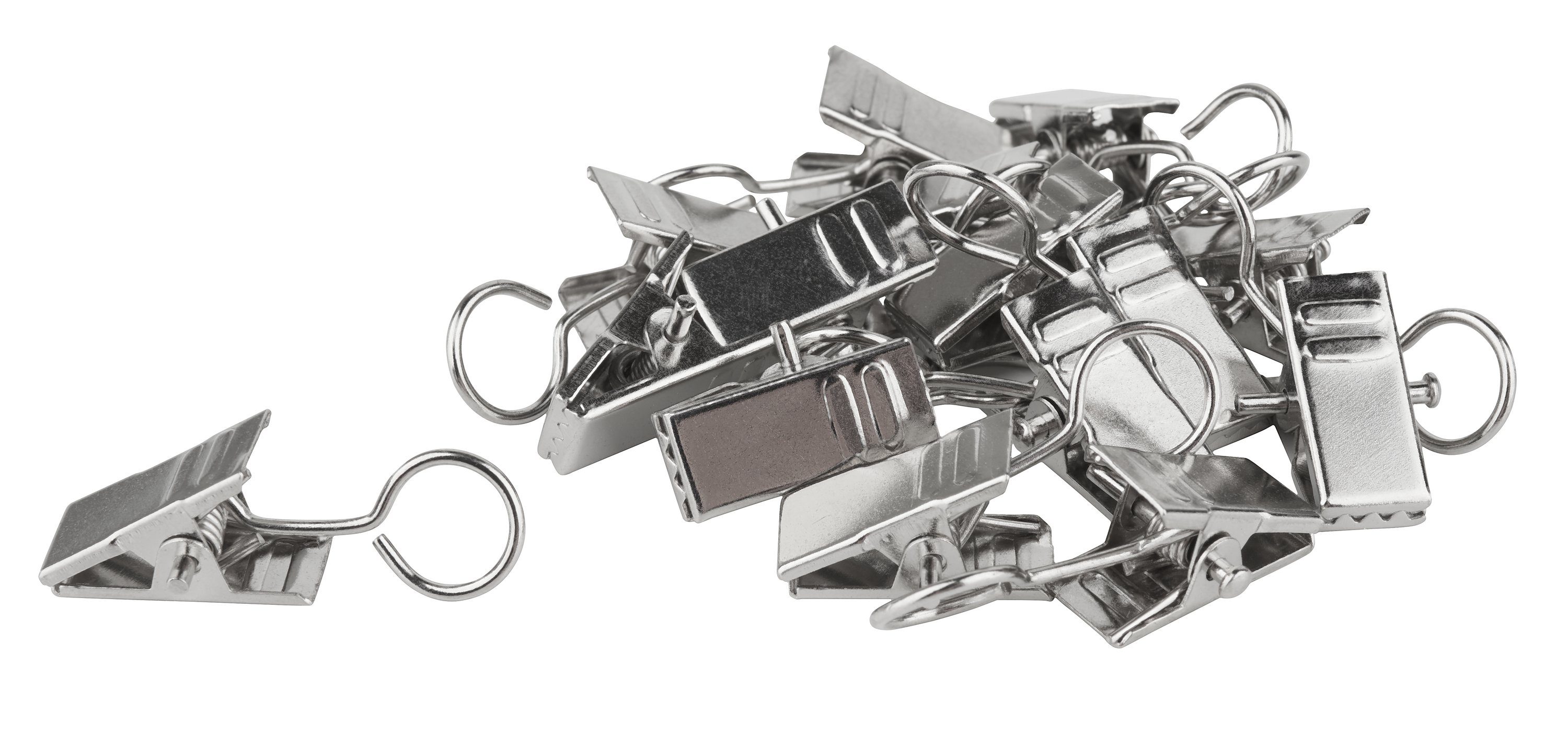 MEYCO Hobby Tischkartenhalter Metall-Clip mit Öse, Metall, 15 Stück