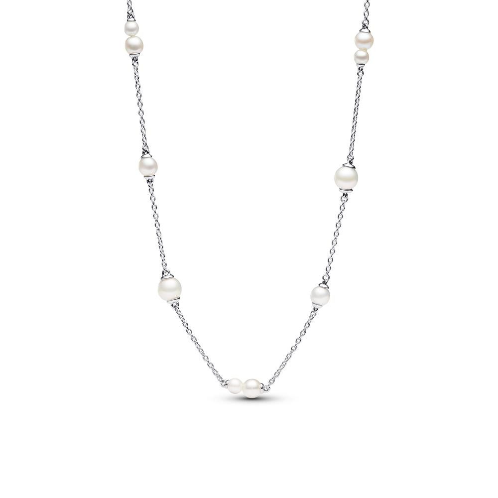 Pandora Silberkette PANDORA Timeless Damenkette aus 925er Silber mit Perlen
