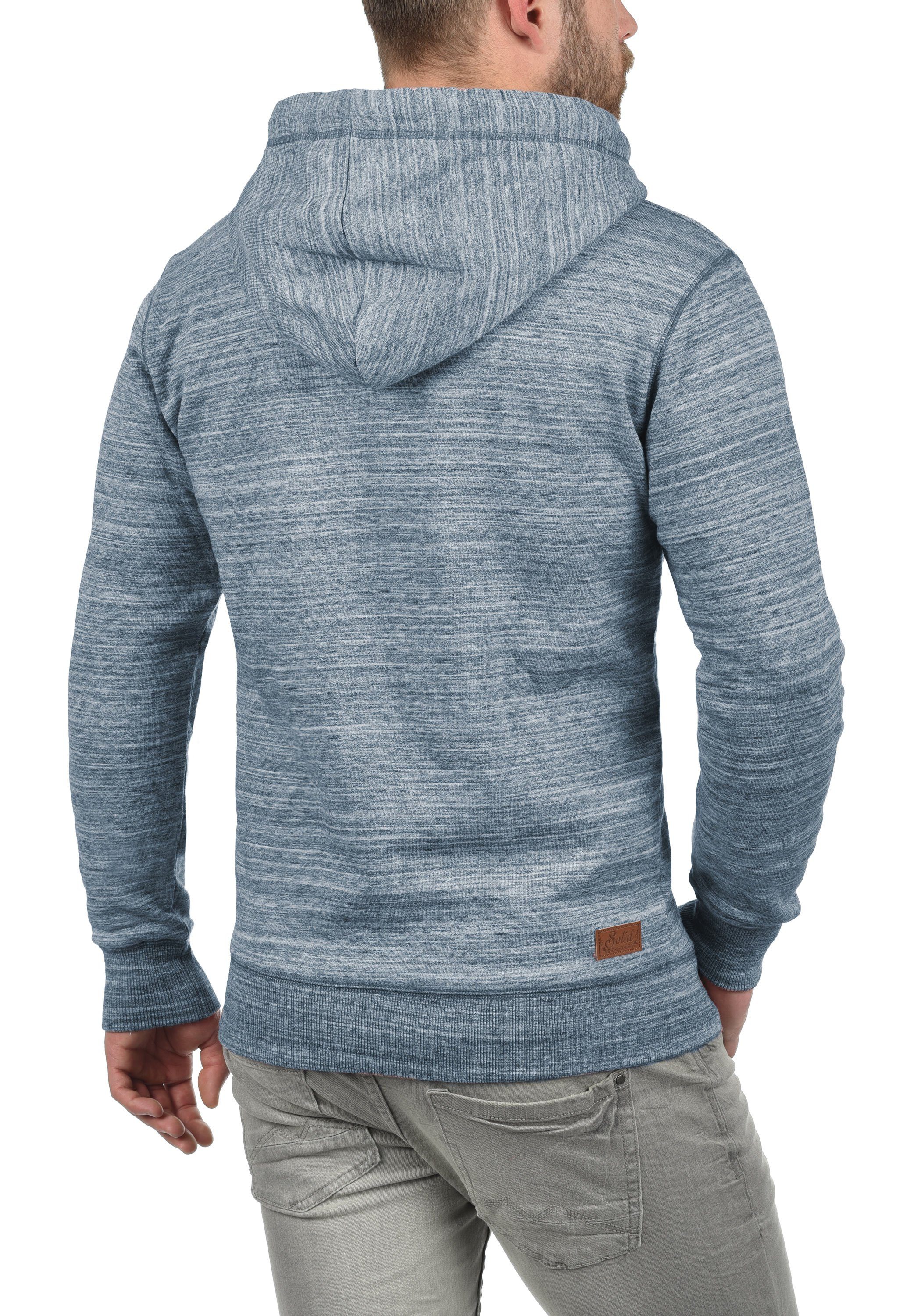 Hoodie Blue (1991) mit Insignia Kapuzensweatshirt SDKevin !Solid Fleece-Innenseite