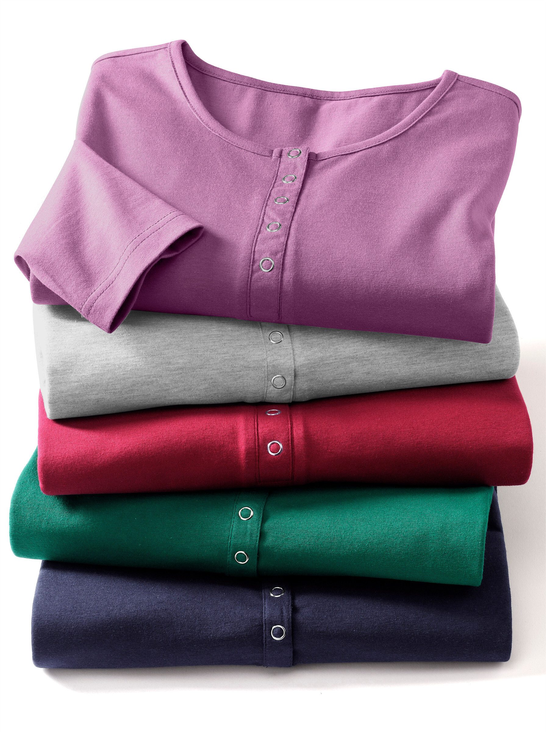 Sieh an! T-Shirt Langarm-Shirt Langarm