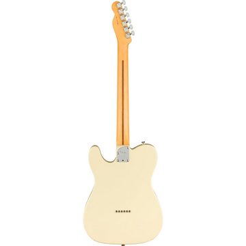 Fender E-Gitarre, American Professional II Telecaster RW Olympic White - E-Gitarre
