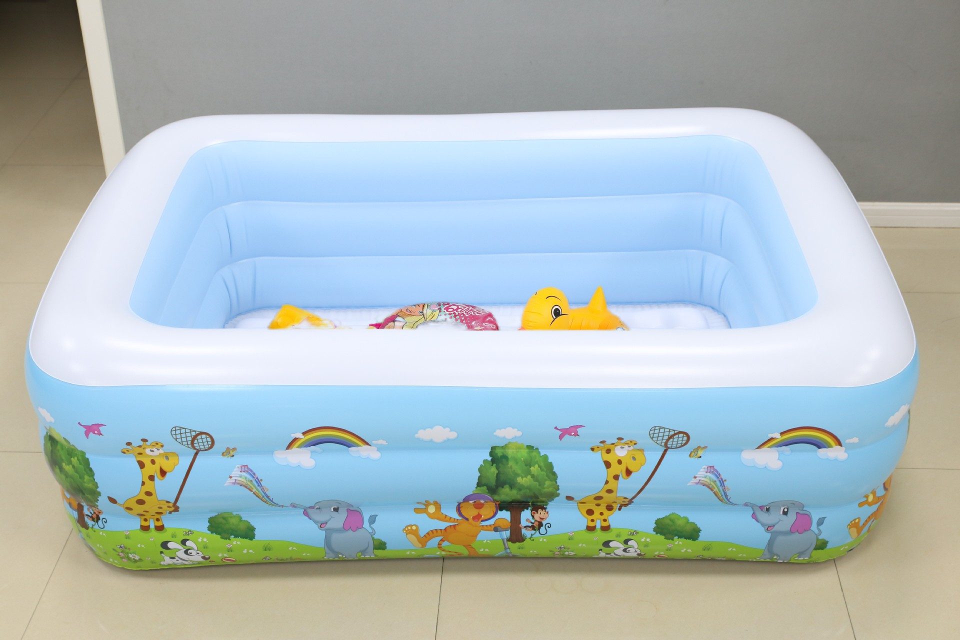 BlingBin Planschbecken Swimmingpool, 3 Ringen Aufblasbare günstig online kaufen