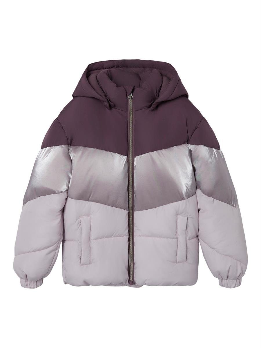 Name Winterjacke abnehmbare It (1-St., NKFMILLE mit Kaputze, Kaputze einteilig)