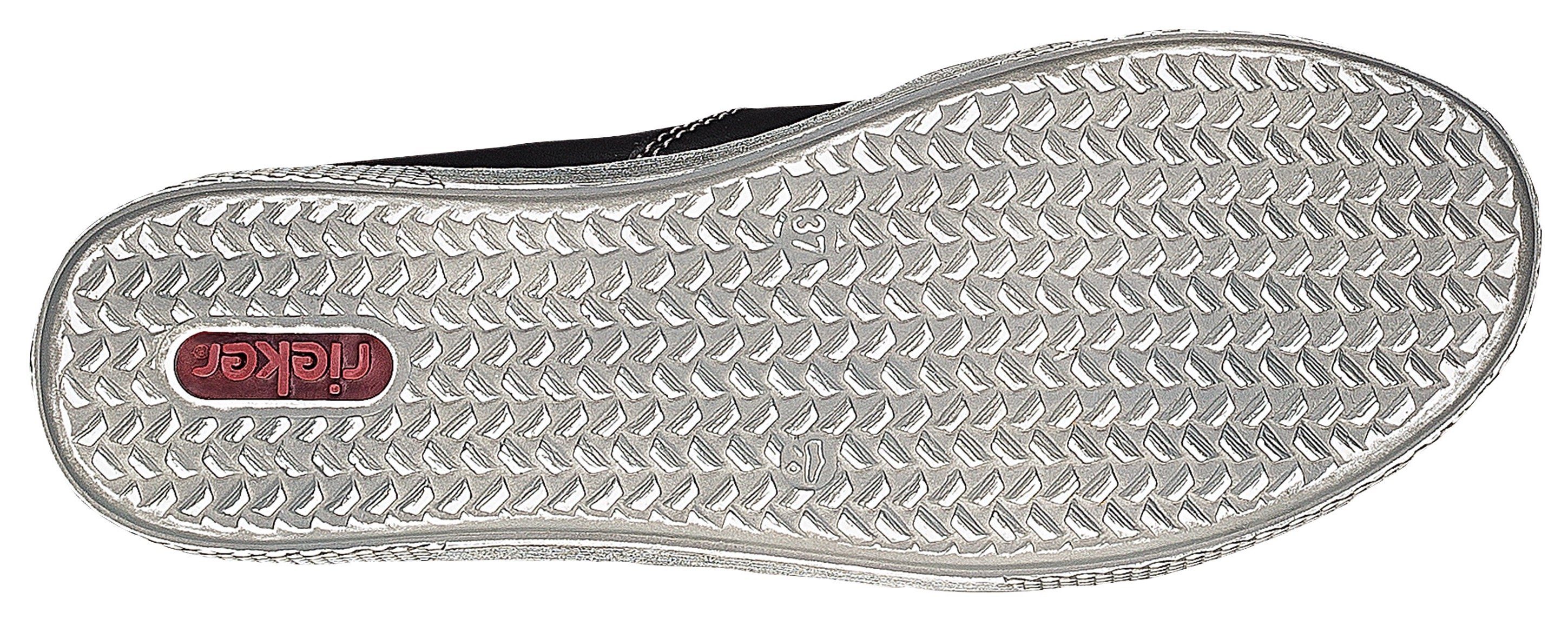 Rieker Schlupfboots, Stiefelette, Schlupfboots mit Reißverschluss