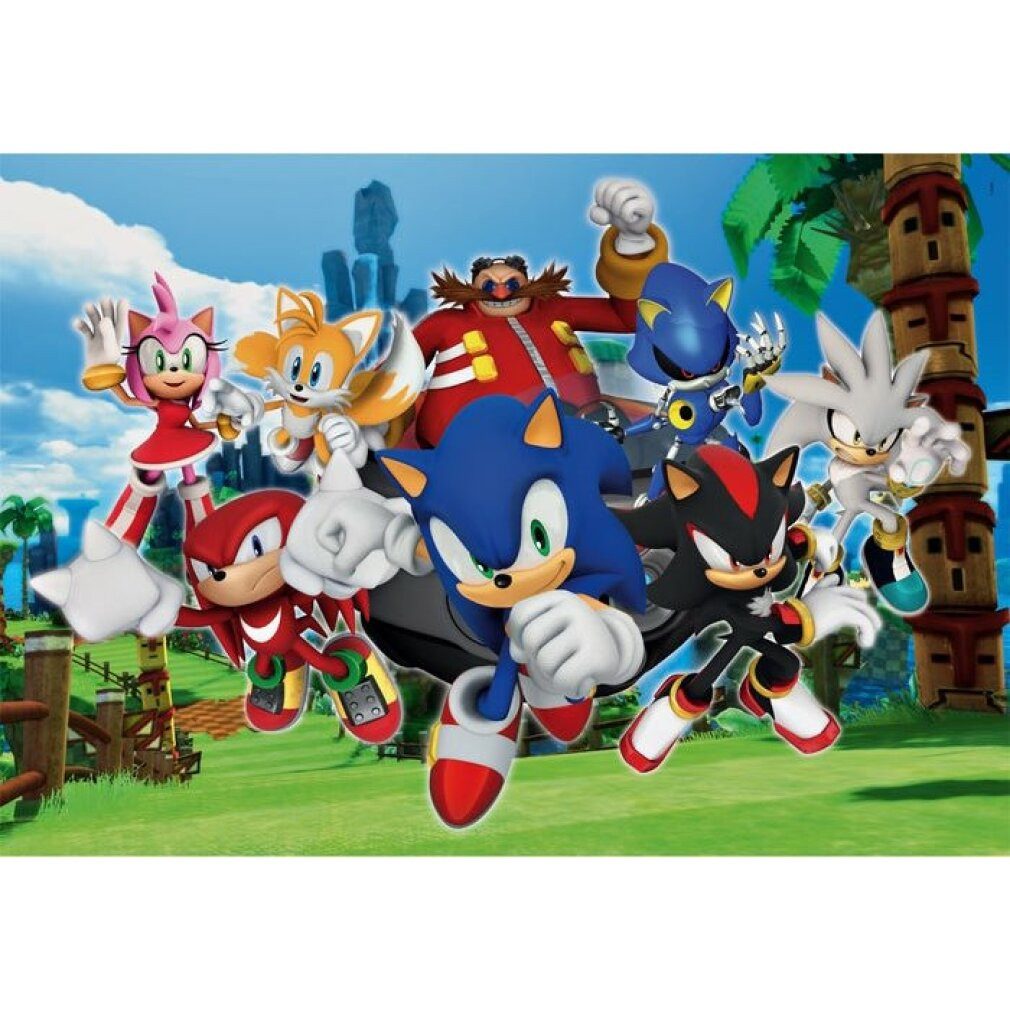 Clementoni® Puzzle Clementoni Puzzlespiel Sonic, 104 günstig online kaufen