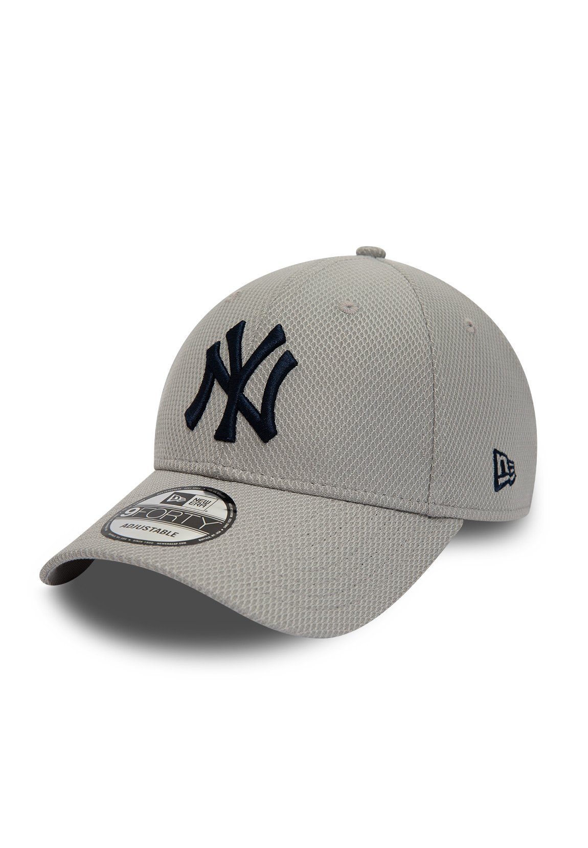 New Era Era Era Baseball New YANKEES Cap Adjustable Grau NY Ess Diamnd 9Forty Cap