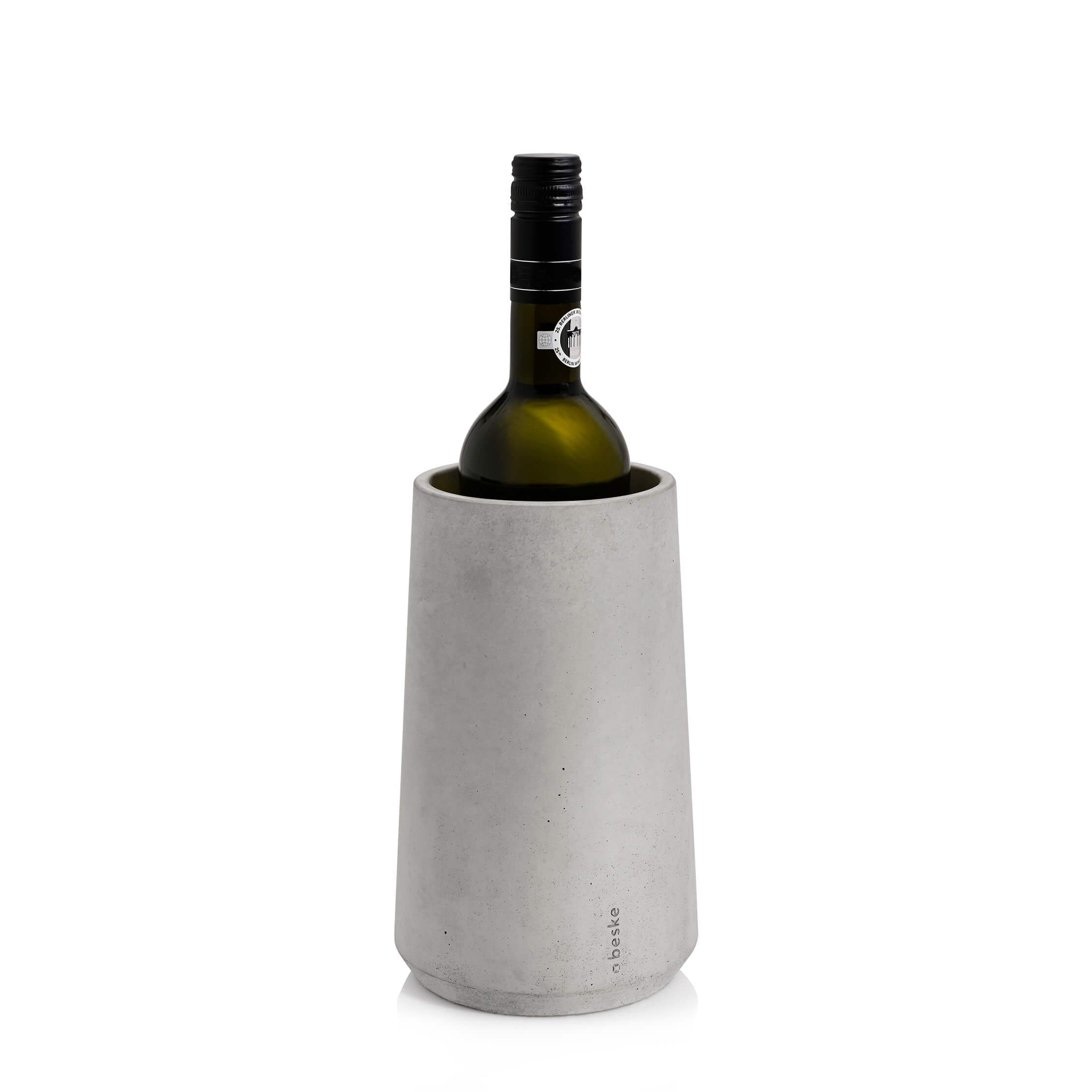 beske Weinkühler Eiskar Beton Flaschenkühler der Beske-Manufaktur, Mehr als nur ein Weinkühler