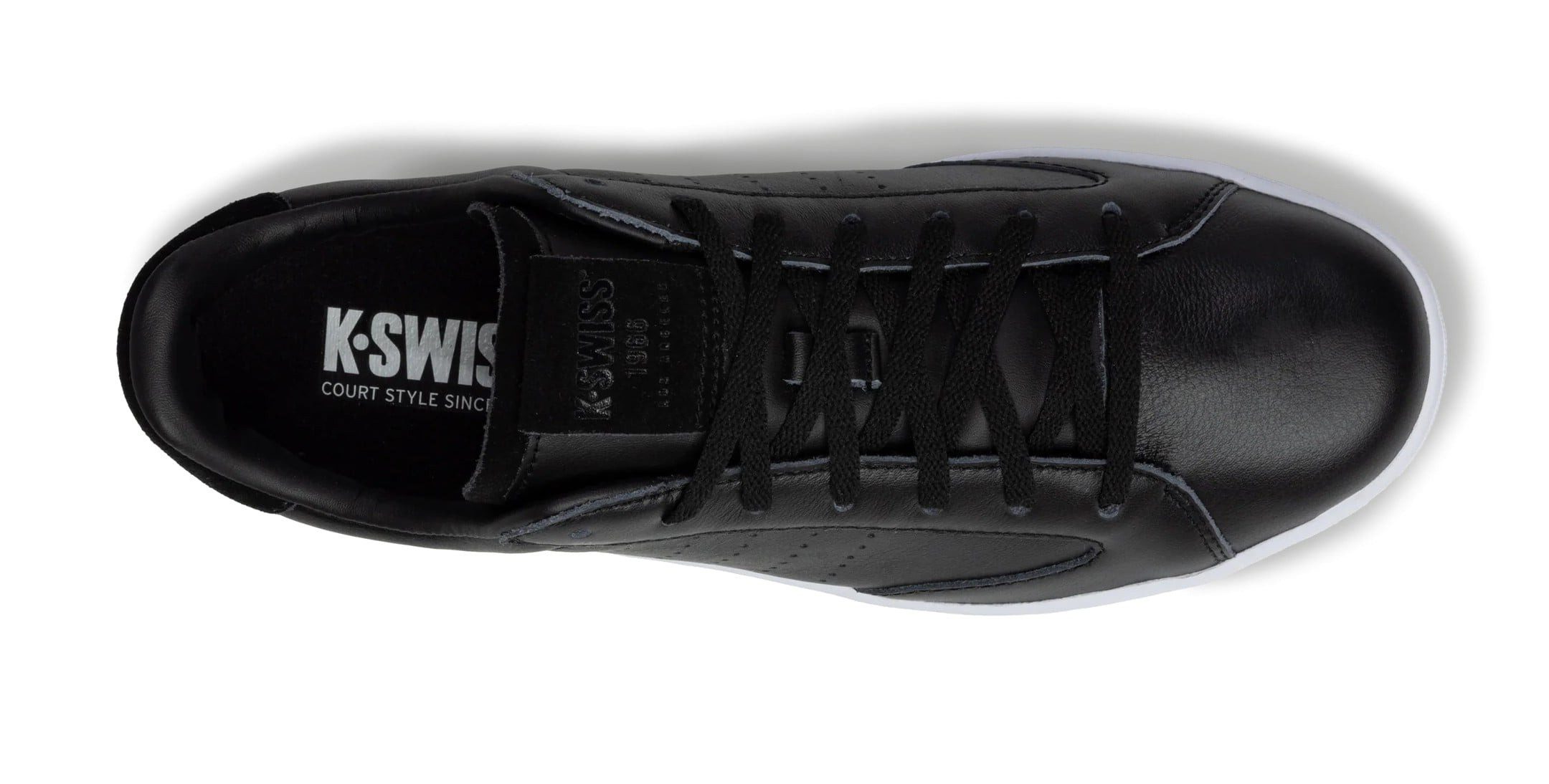 K-Swiss Lozan Klub LTH (Vollleder) 2025 schwarz/weiss Herren Sneaker