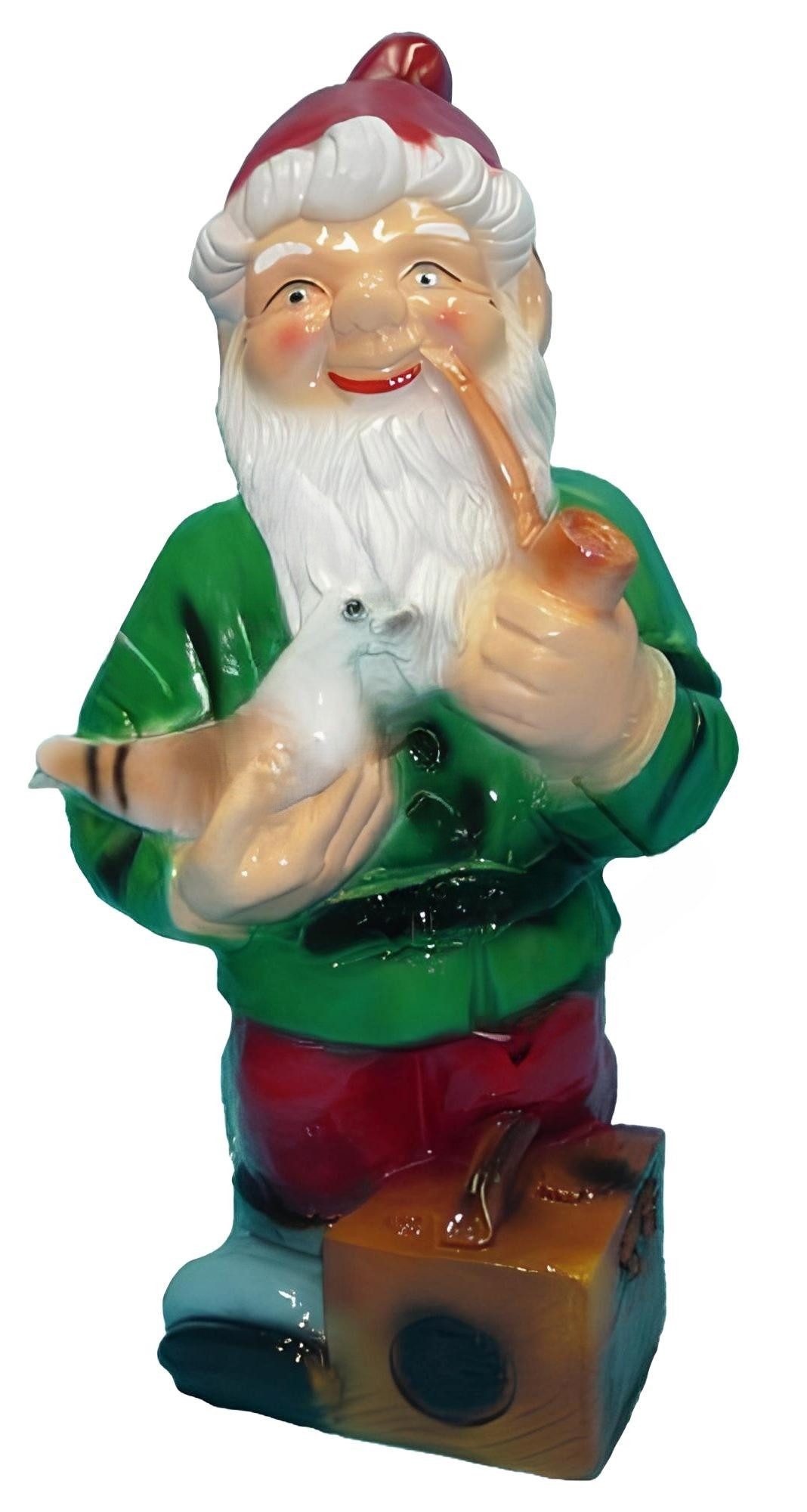 Xlmoebel Gartenzwerg Neue Deko-Skulptur Gartenfigur Design-Zwerg Figur Skulptur Dekoration, (Zwerg Material : Kunststoff 55 cm Höhe), Hergestellt in Europa