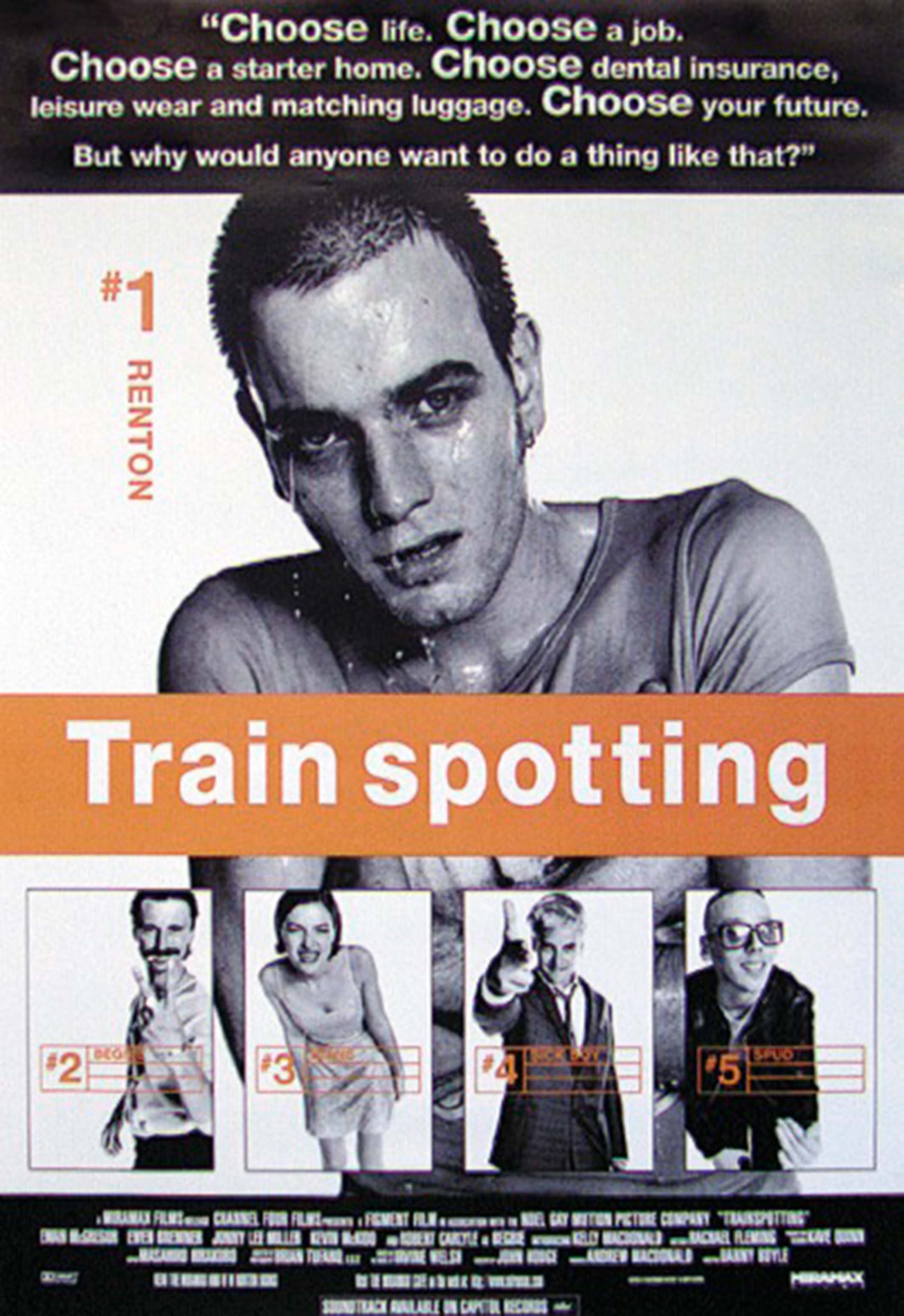 Close Up Poster Trainspotting Poster 68,5 x 101,5 cm