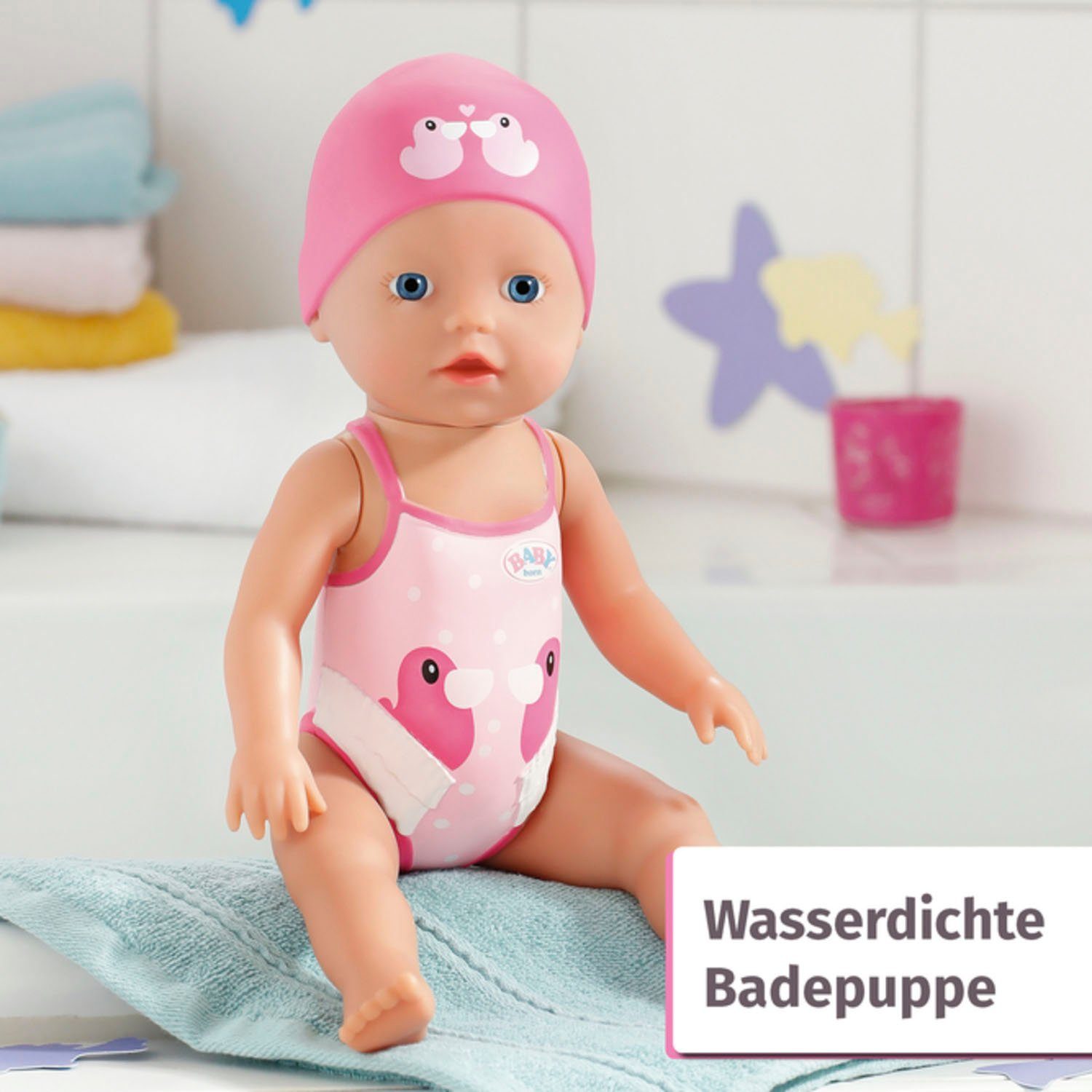 Baby Born Babypuppe My First Swim Girl, 30 cm, schwimmt Kraul und Schmetter günstig online kaufen