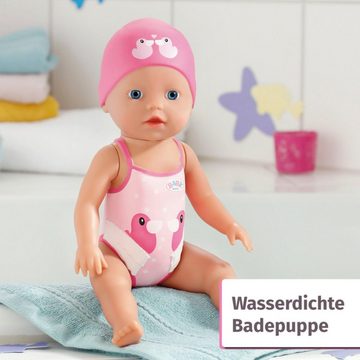 Baby Born Babypuppe My First Swim Girl, 30 cm, schwimmt Kraul und Schmetterling