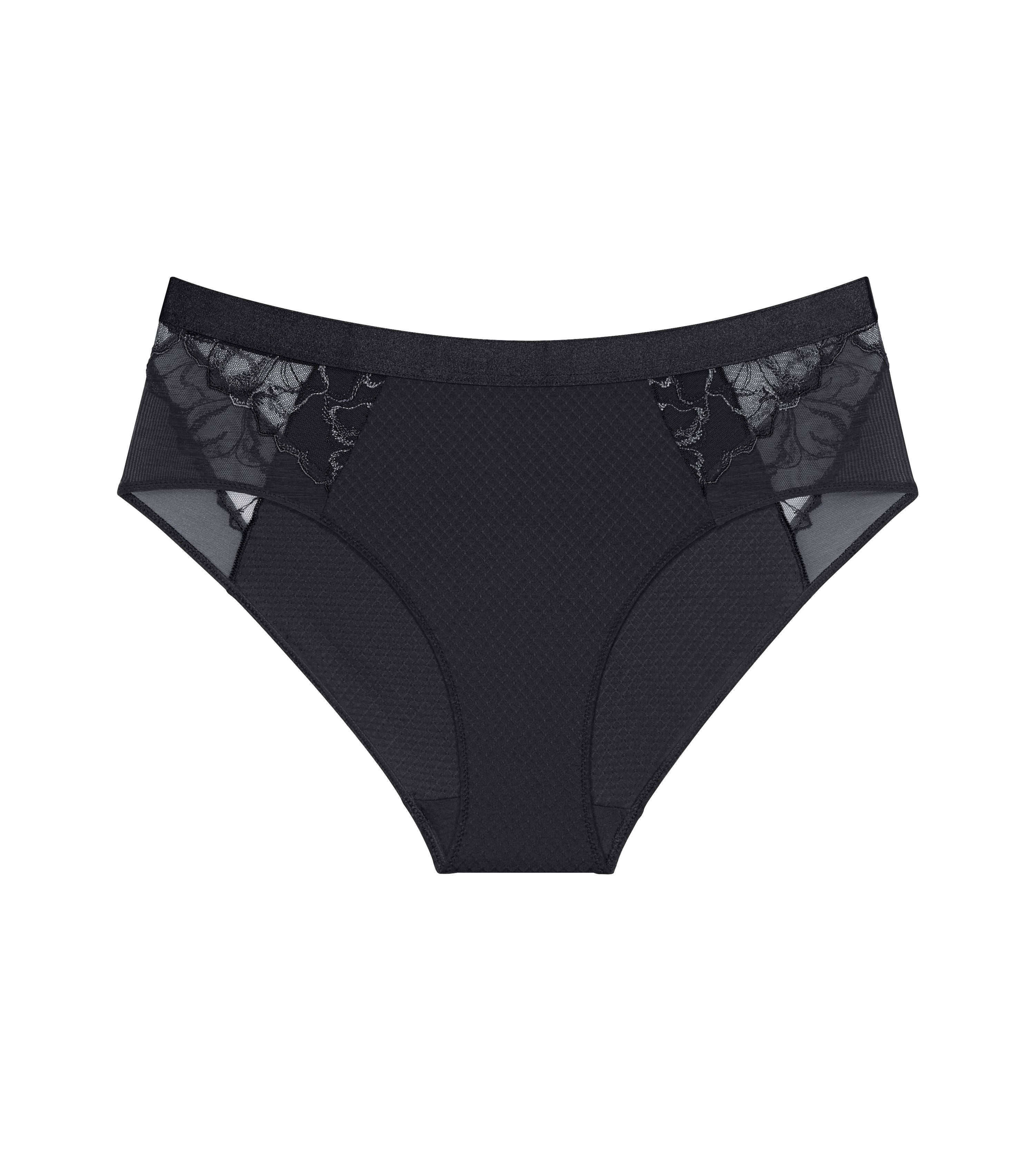 Triumph Maxislip Wild Azalea Florale Spitze, hochgeschnitten, Satin-Einfass günstig online kaufen