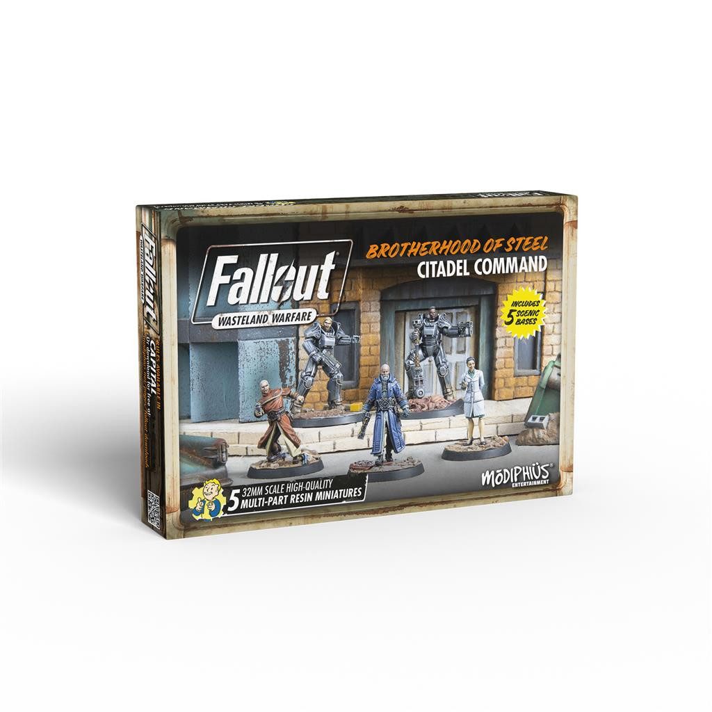 Modiphius Entertainment Modellbausatz Fallout: WW - Brotherhood of Steel: Citadel Command - Englisch