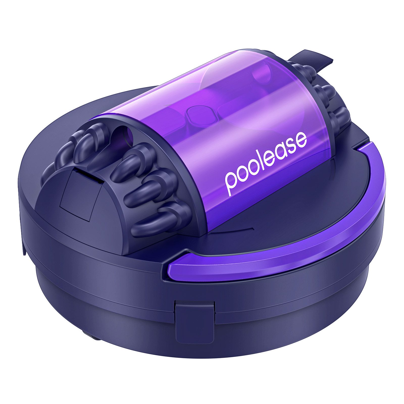 Vankel Poolroboter Poolease kabellos 90 m² 100 Min 6000 GPH Dual Motor Filterkorb, Selbstparkend 2,5h Akku-Ladung 2L Schmutzkorb Überhitzungsschutz