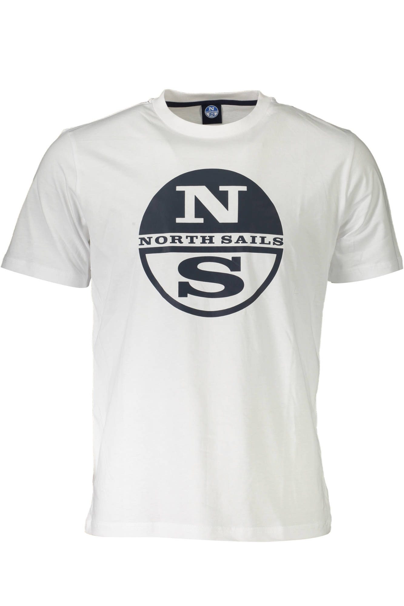 North Sails T-Shirt Weißes Herren T-Shirt mit Rundhalsausschnitt und. € 38,99
