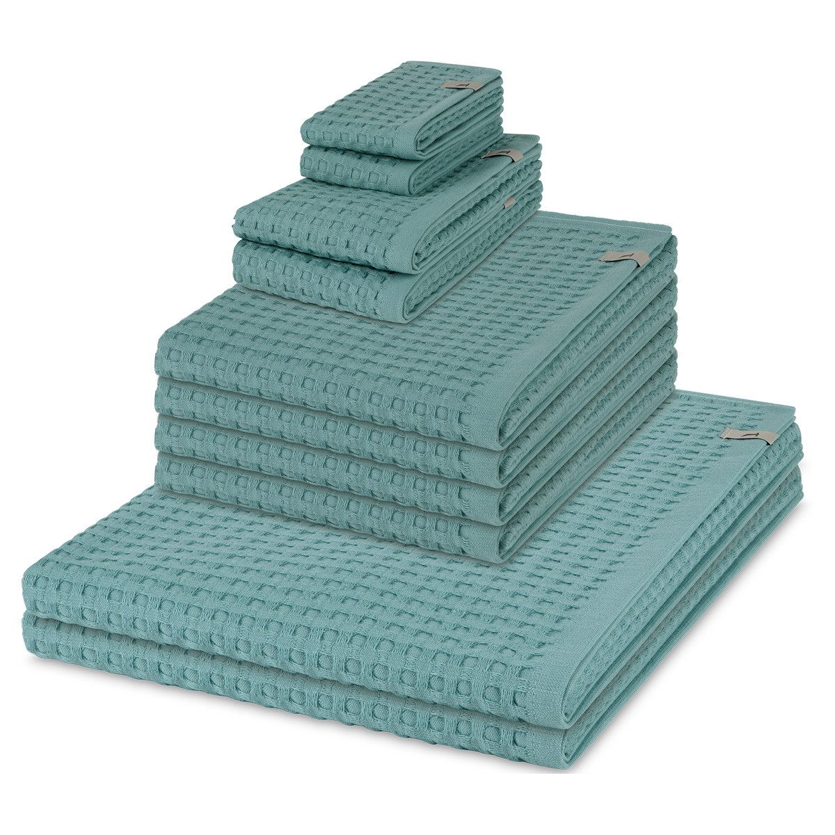 Möve Handtuch Set Piquee, Waffel-Pique (Spar-Set, günstig online kaufen