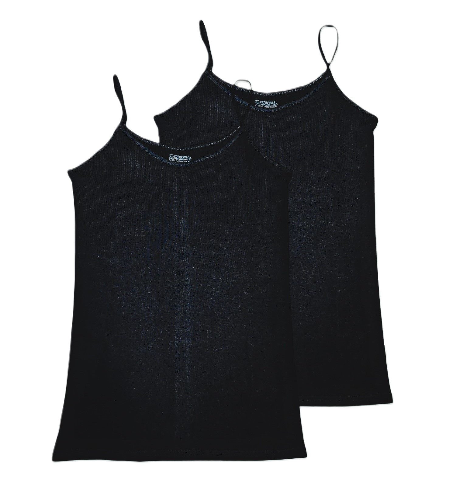 Toker Collection® Achseltop Damen Top mit Spaghettiträger 2 Stück (Packung, günstig online kaufen