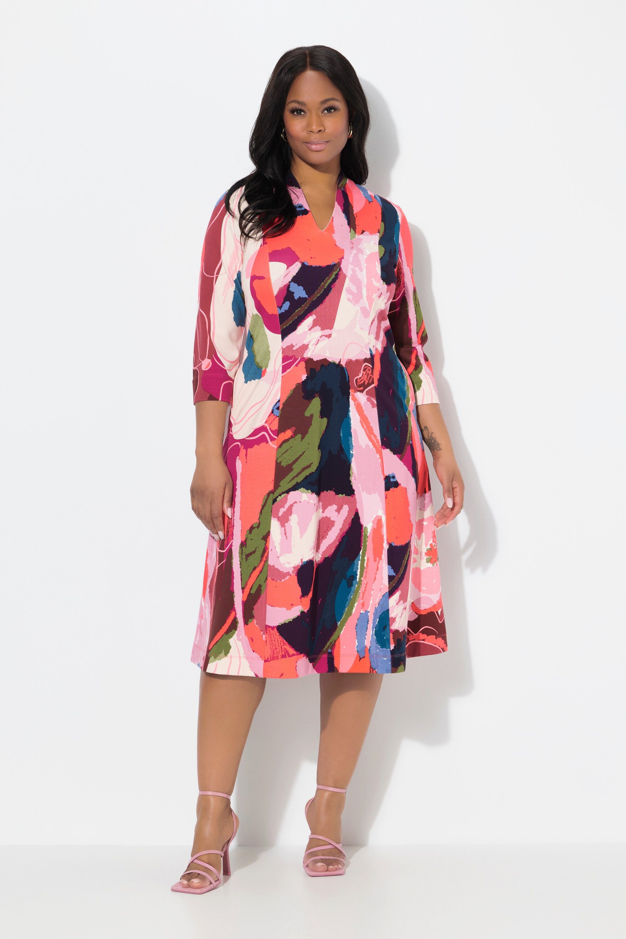 Ulla Popken Midikleid Midikleid Punto di günstig online kaufen