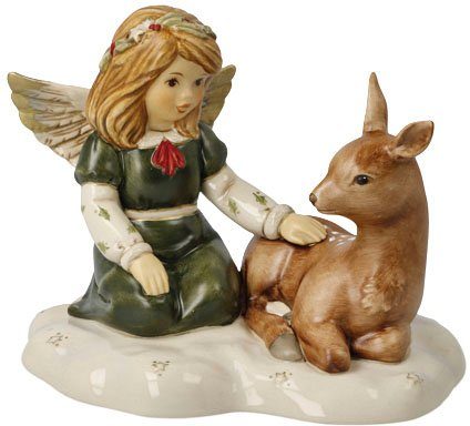 Goebel Engelfigur Beschützt sollst Du Sein - Winterwald Weihnachten, Ein  ideales Geschenk zur Weihnachtszeit