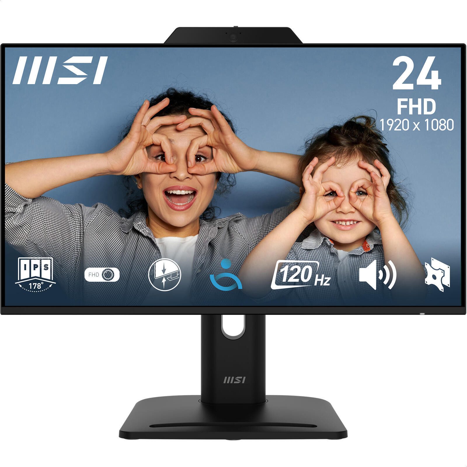 MSI TFT-Monitor (1920 x 1080, 4 ms Reaktionszeit, 120 Hz, IPS Panel)
