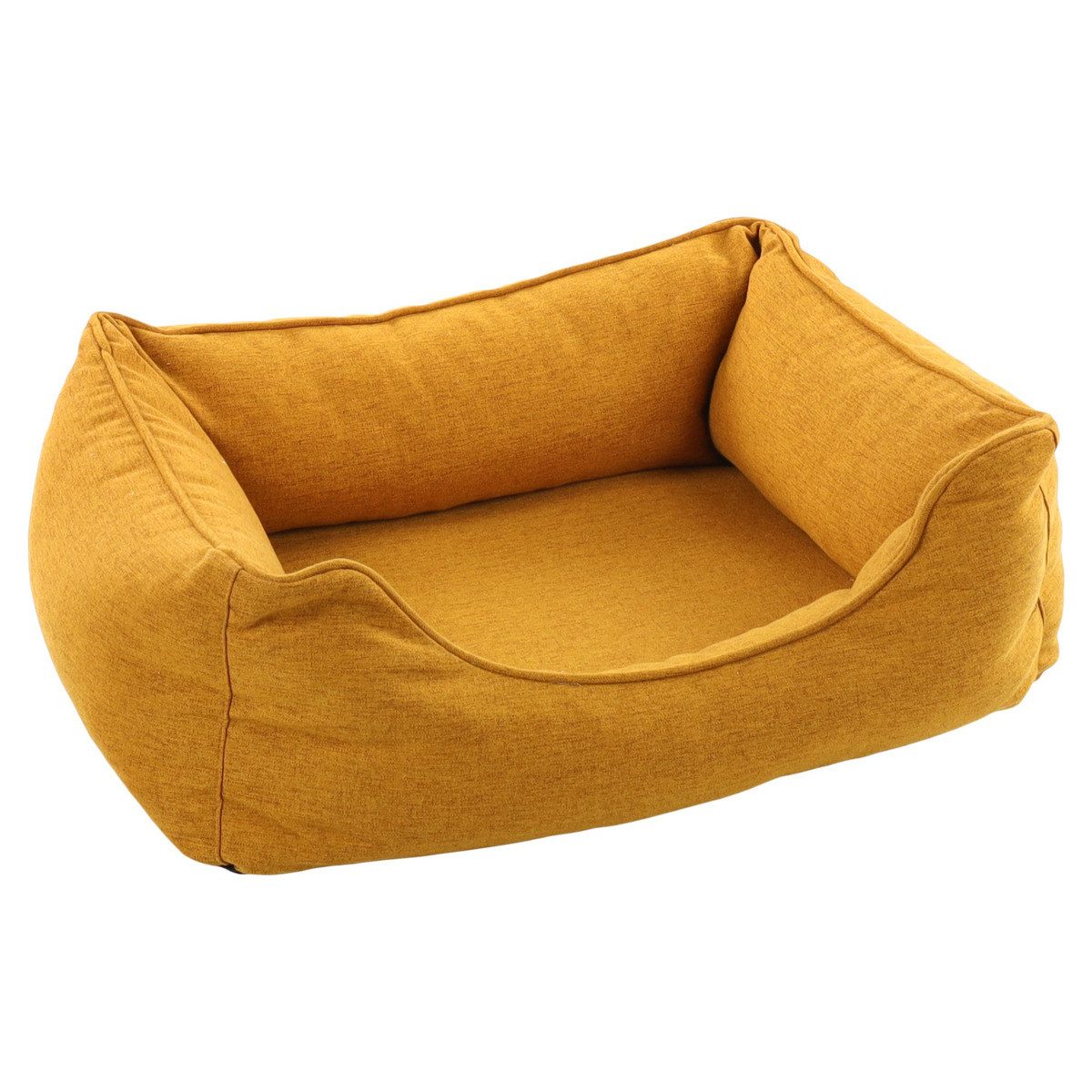 Flamingo Tierbett Hundebett Ziva rechteckig ocker