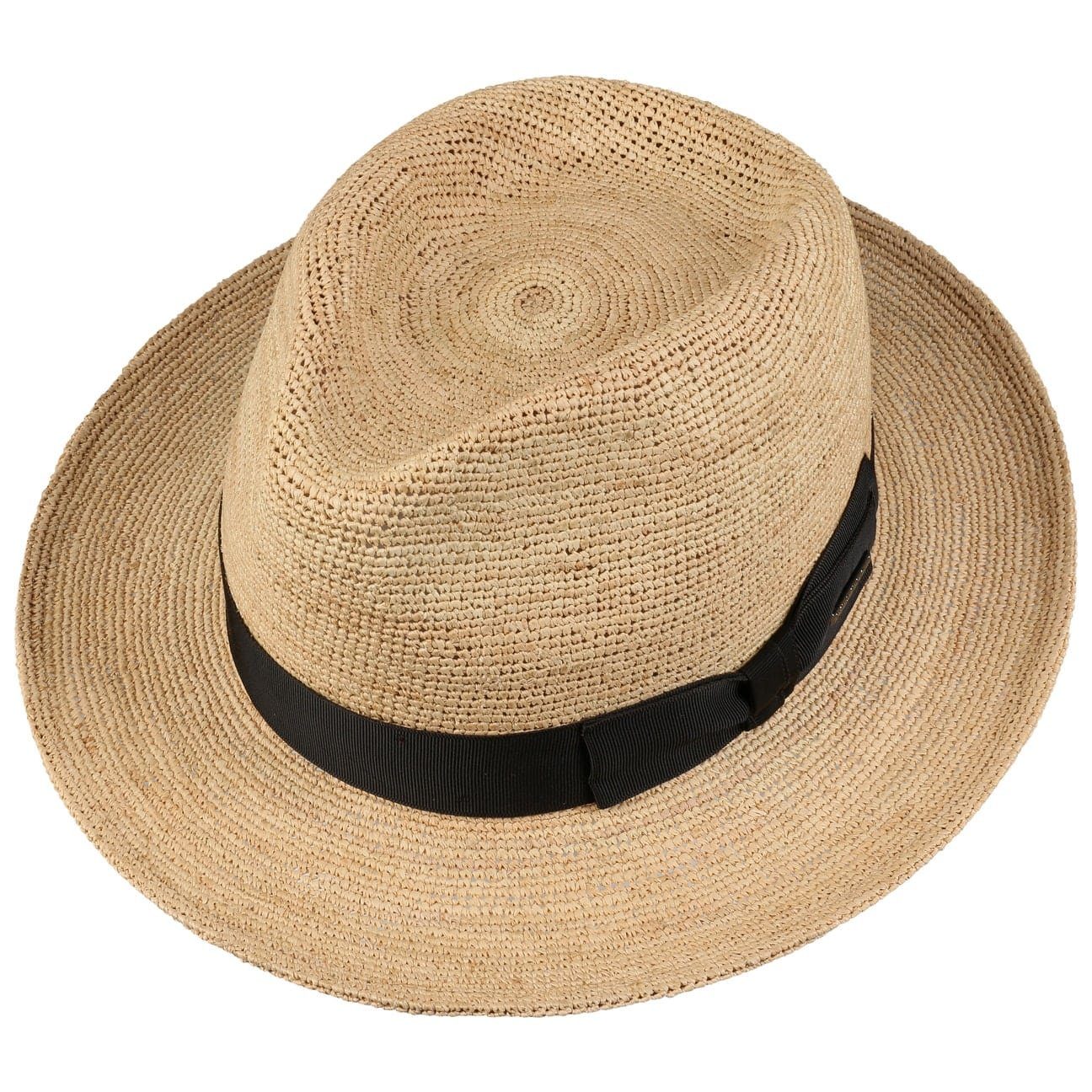 Sommerhut Ripsband, (1-St) in Sonnenhut Italy Stetson mit Made