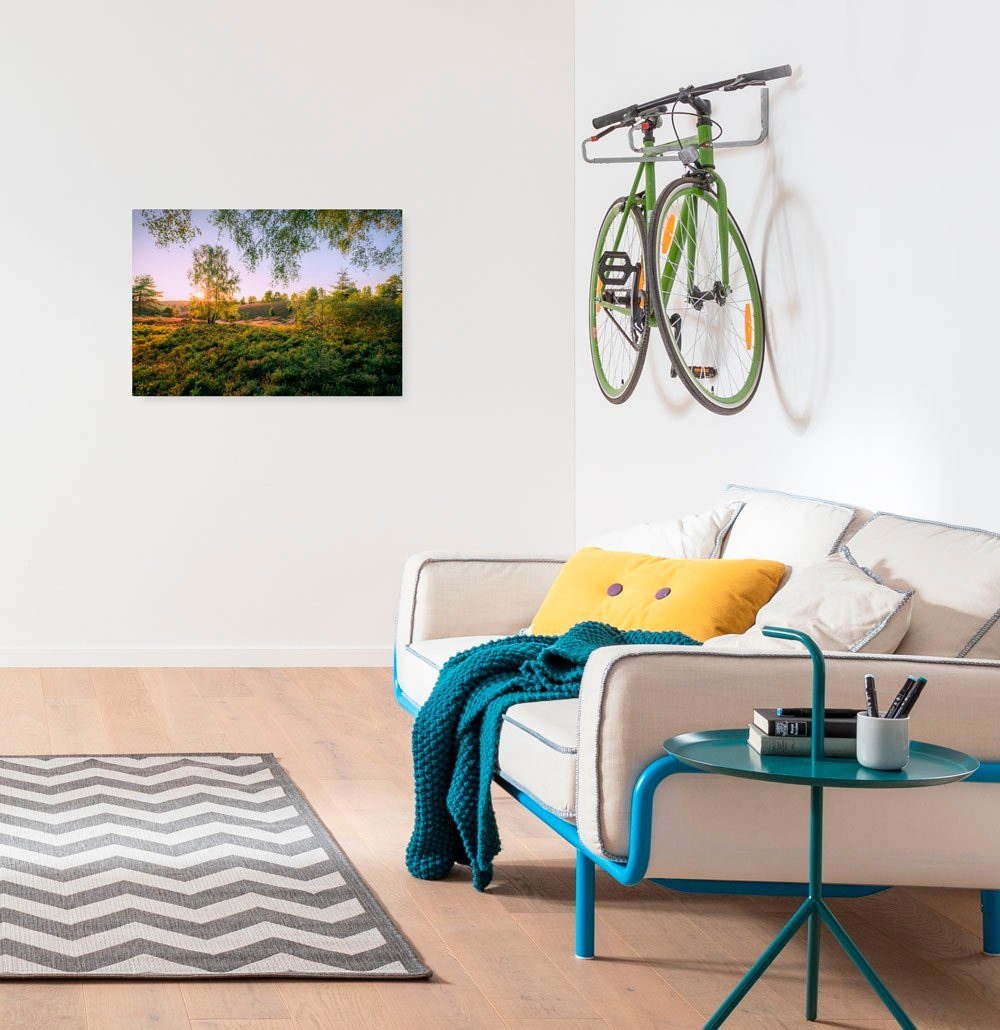 Leinwandbild Sommerabend - Größe 60 x 40 cm