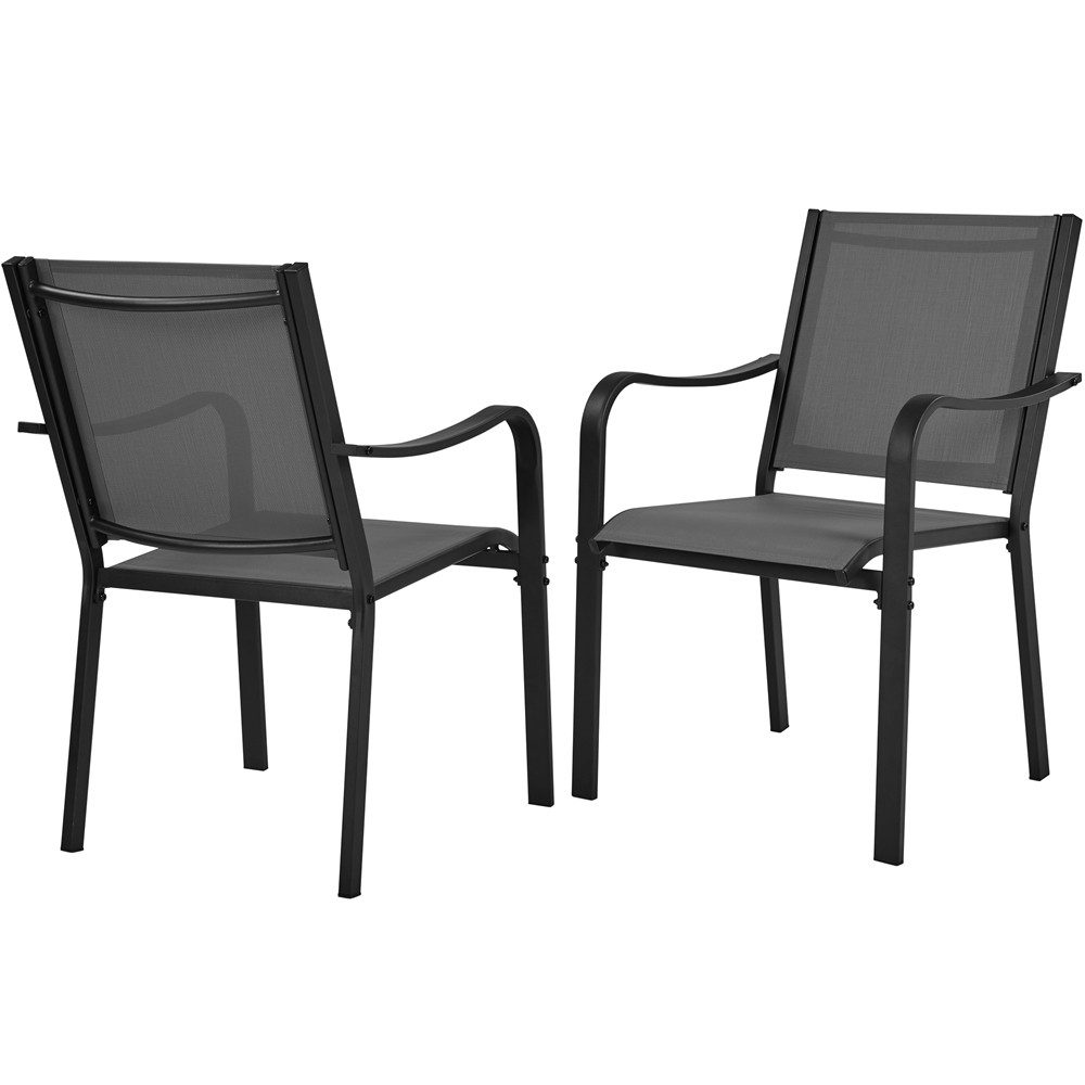 Yaheetech Gartenstuhl Balkonstuhl (2 St), Esszimmerstuhl günstig online kaufen