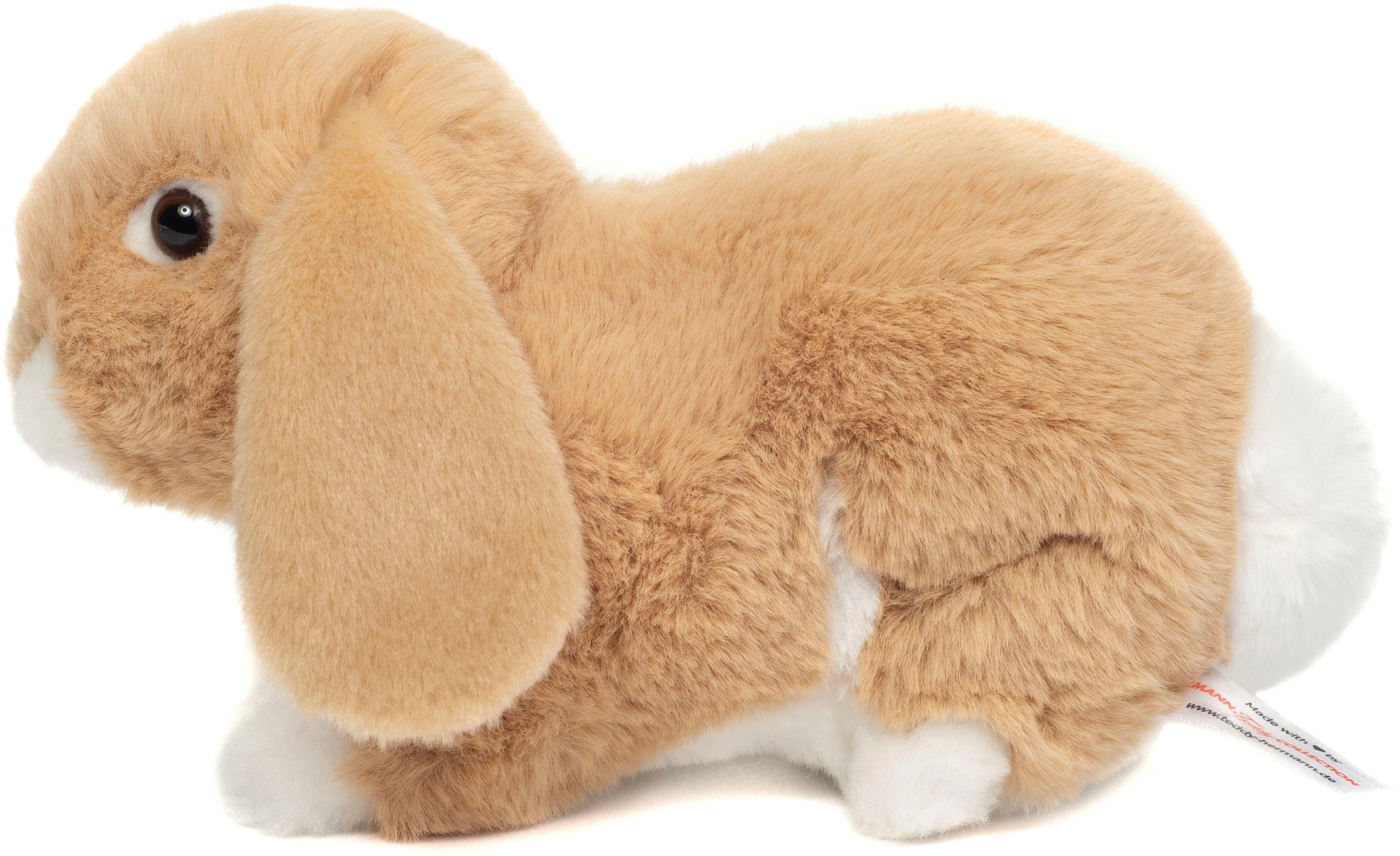 Teddy Hermann® Kuscheltier Green Friends, Hase 23 cm, beige, zum Teil aus recyceltem Material