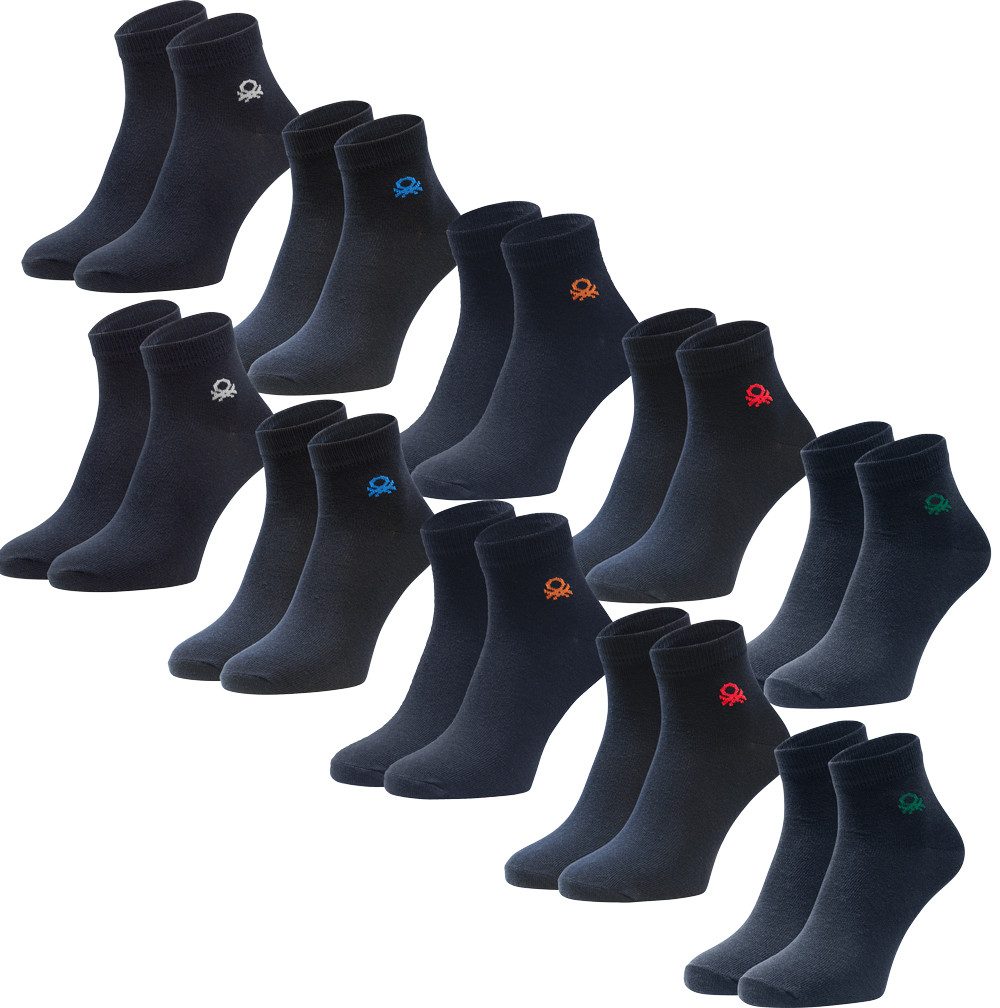 United Colors of Benetton Kurzsocken (Set, 10er Pack) Strapazierfähige Vera günstig online kaufen