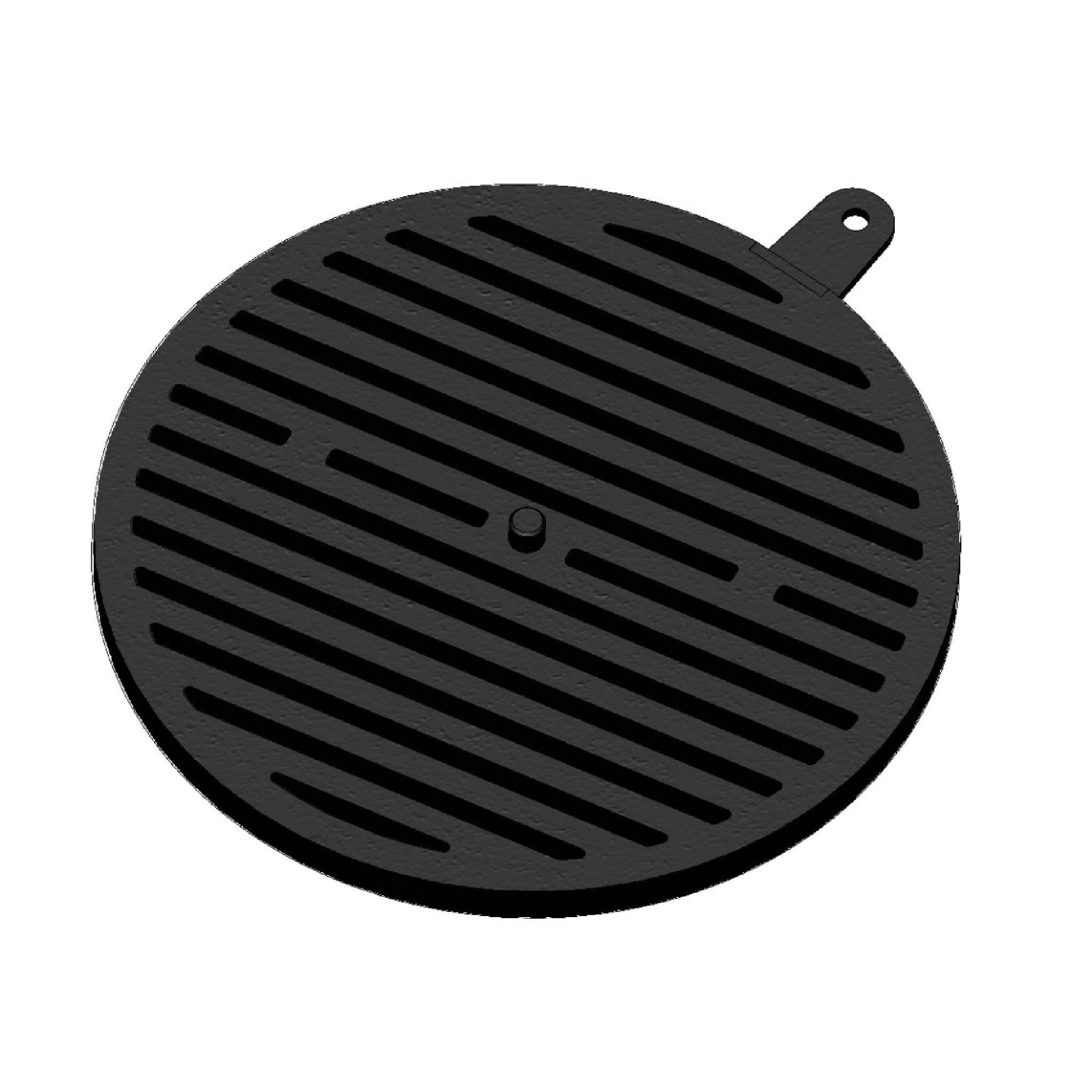 Feuerfest 123 GmbH Grillrost Kaminrost / Ascherost Ø 285x15mm passend für Ortrand**