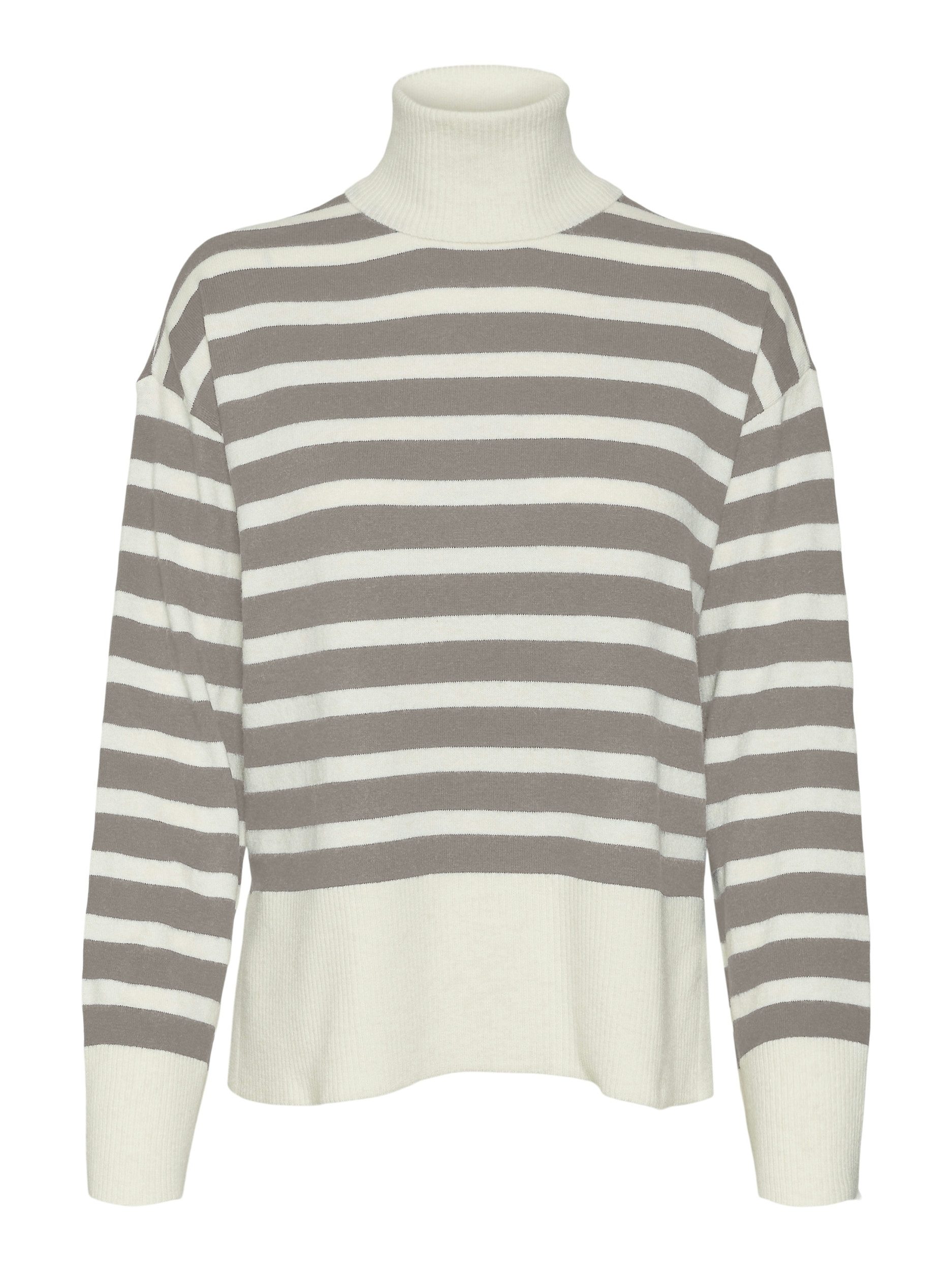Vero Moda Strickpullover VMFANTASTIC LS ROLLNECK PULLOVER GA