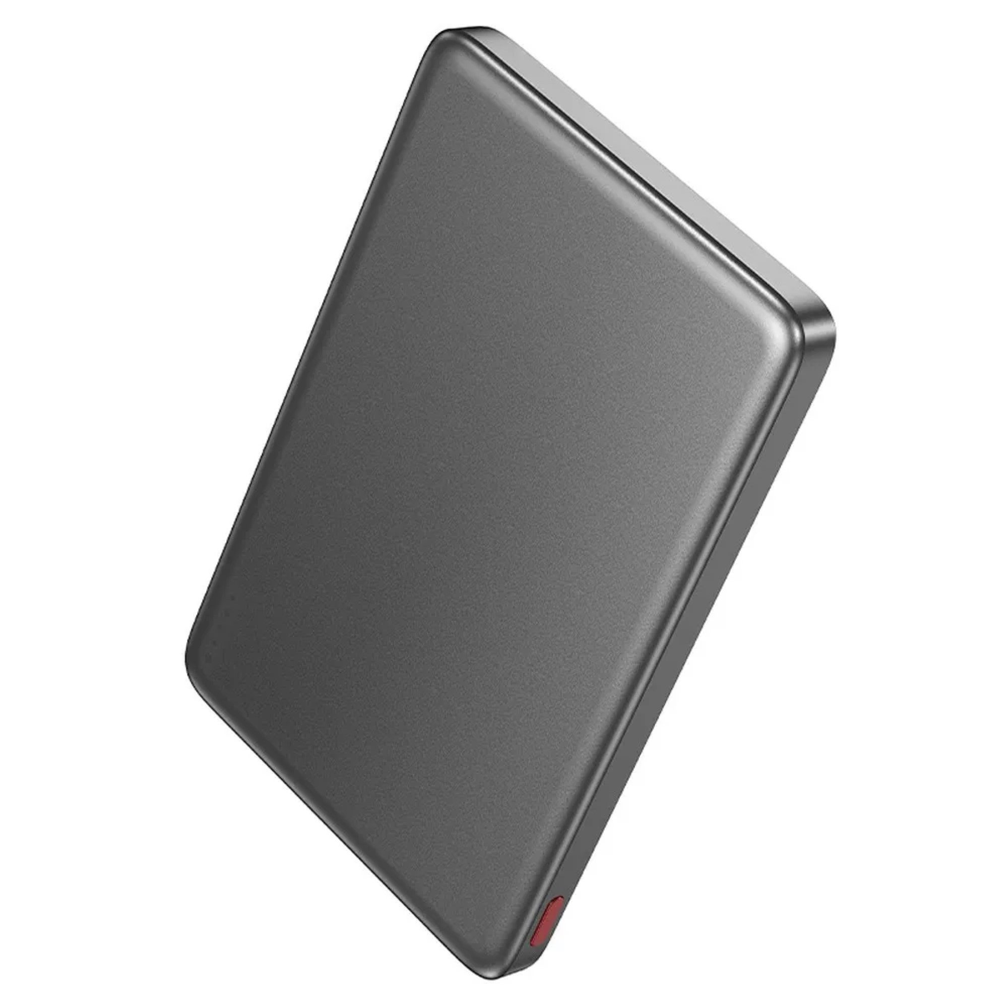 hoco. 5000 mAh kompatibel mit MagSafe PD QC 2A 20W Q26 grau Powerbank (1 St)