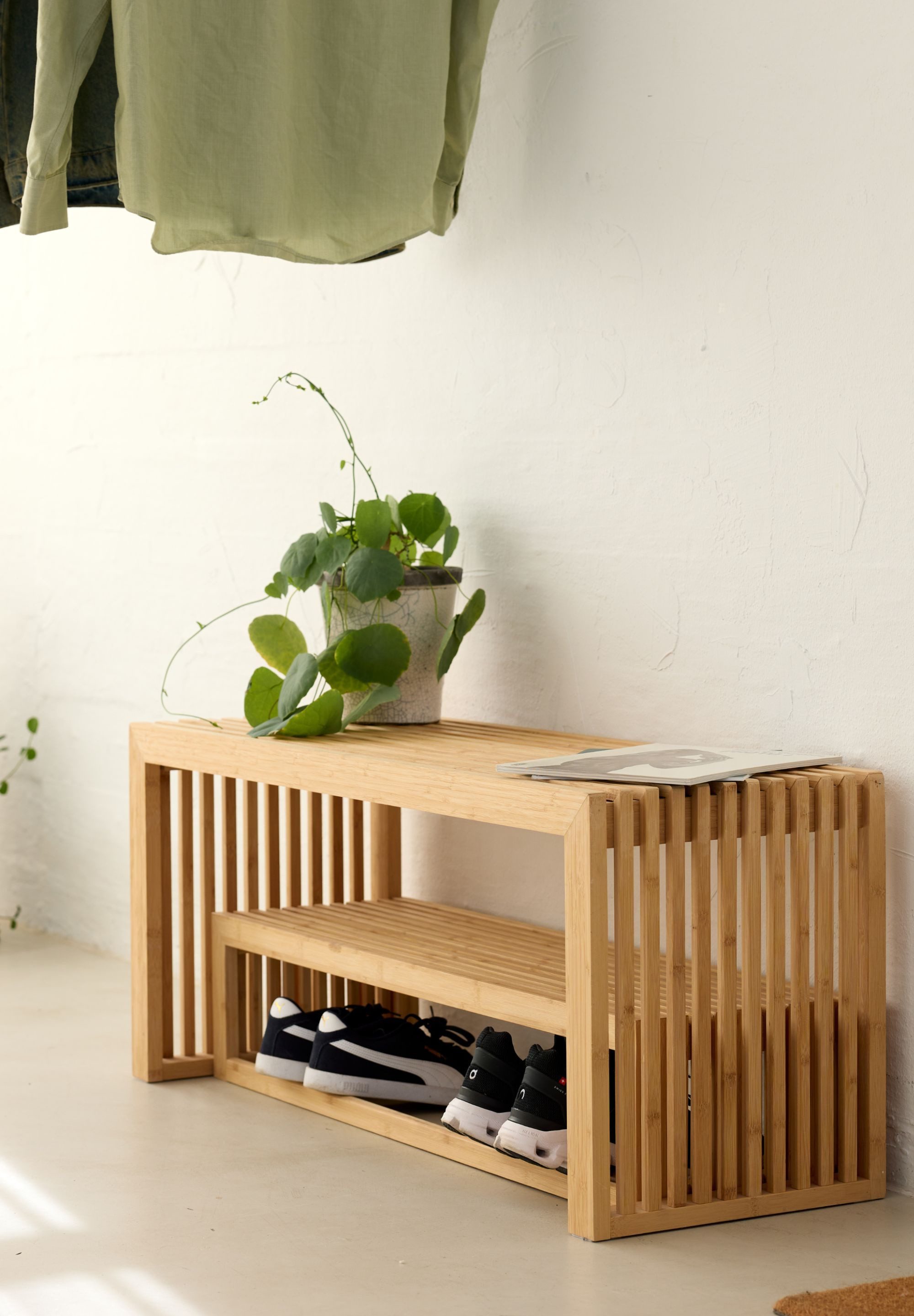 Cinas Garderoben-Set Rib Multifunction, Dezente Retro-Anmutung, robuste Ausführung, wohnlicher Ausdruck