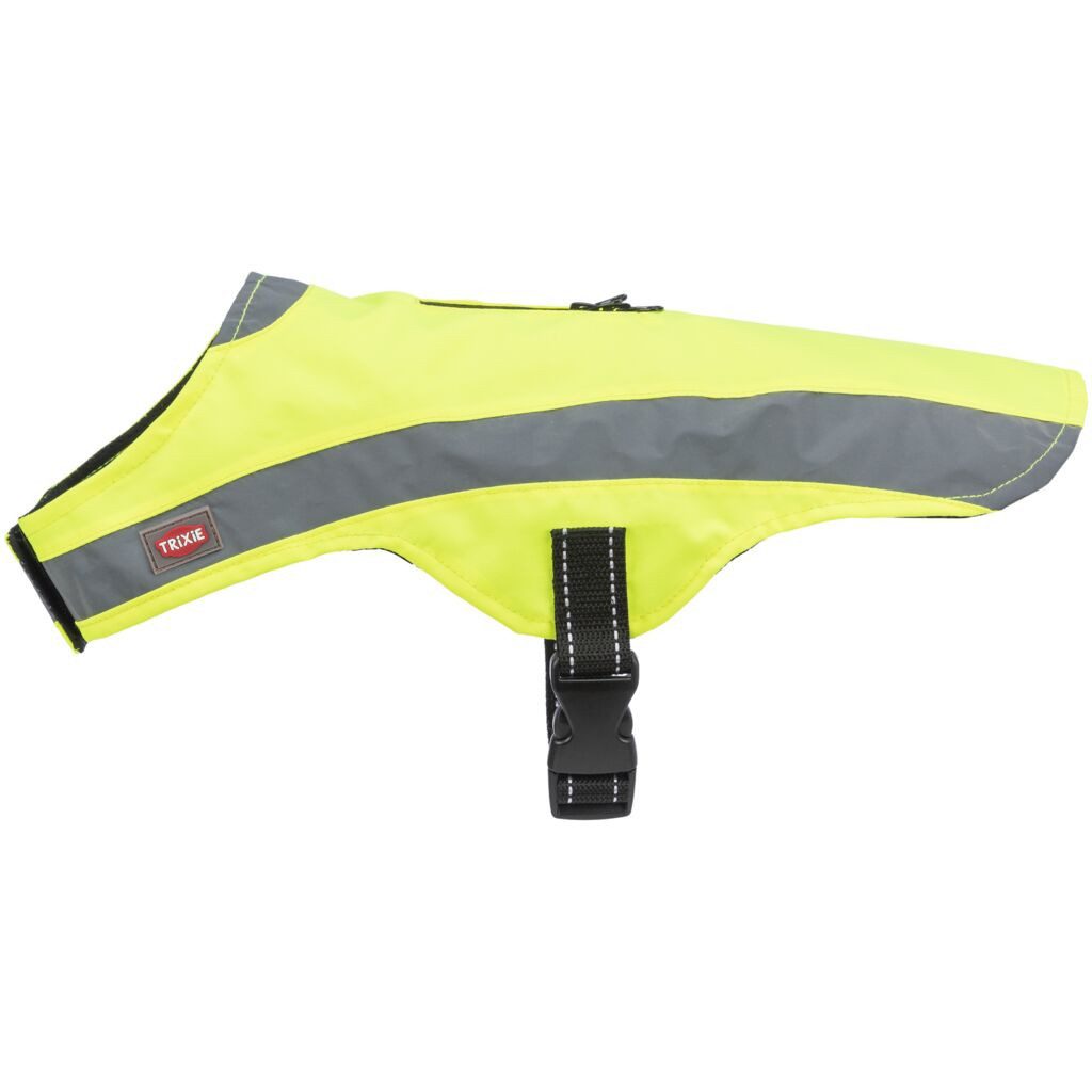 TRIXIE Hundewarnweste Sicherheitsweste - neongelb - 25 cm