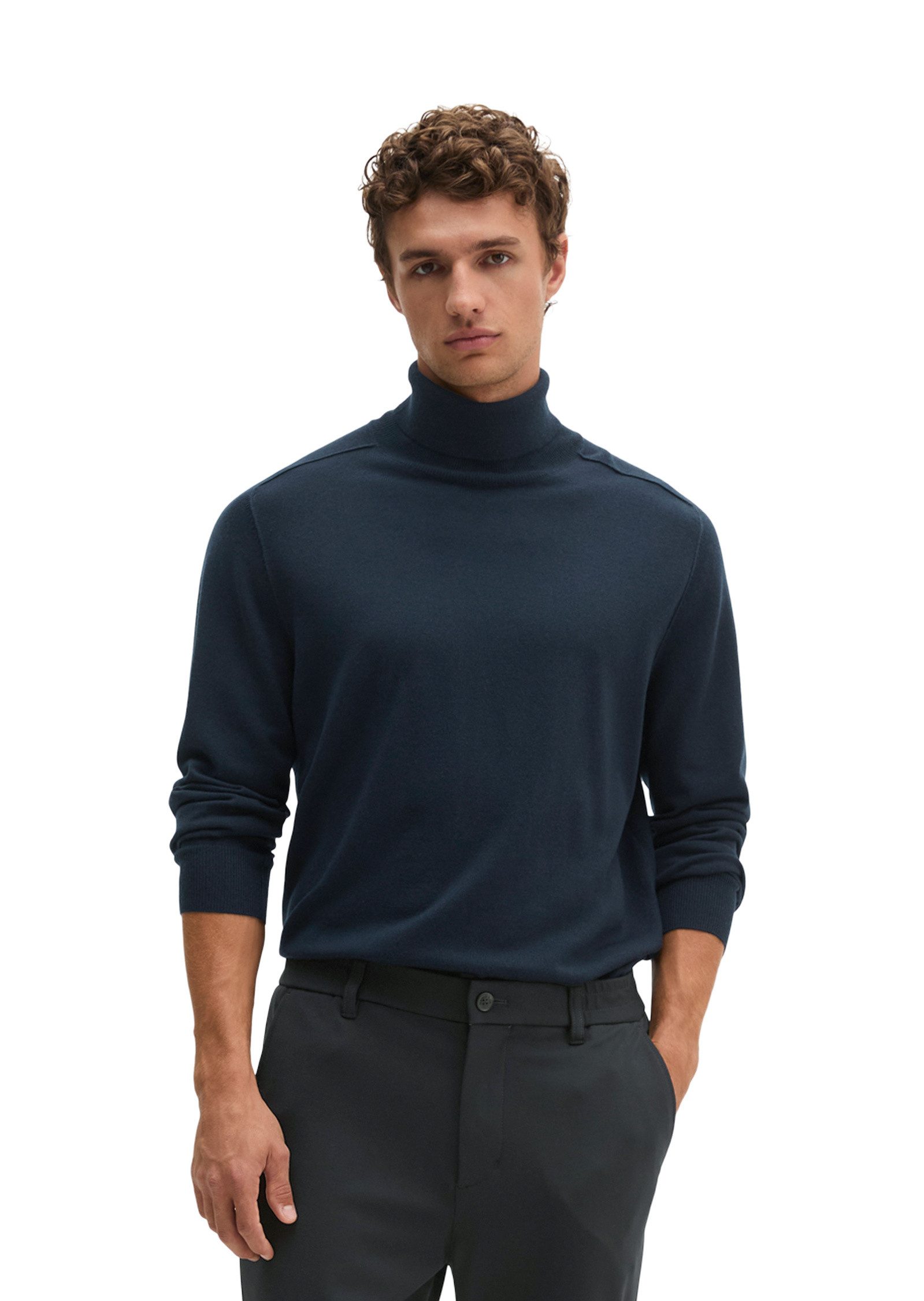 Marc O'Polo Rollkragenpullover aus weicher Merinowolle