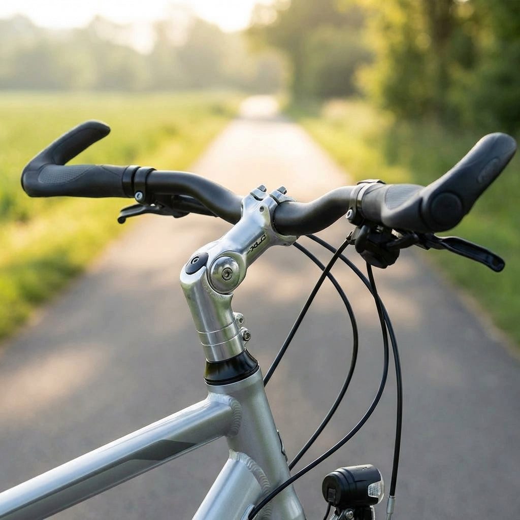 XLC Fahrradlenker XLC Vorbau ST-T02 Alu D 25,4 mm für 1 1/8" Gabel 100 mm silber