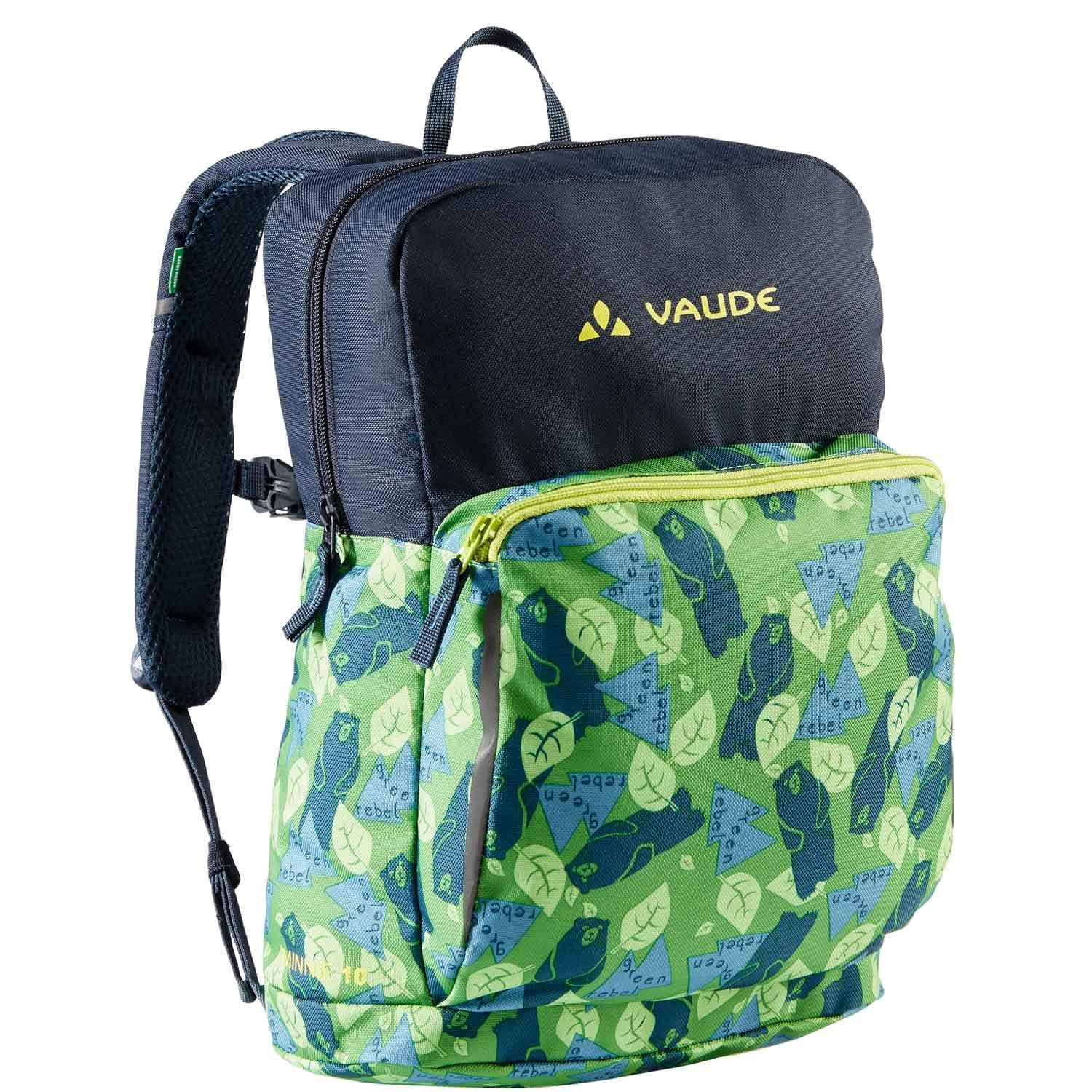 Umhängetasche Vaude Kinderrucksack Minnie 10 parrot green/eclipse