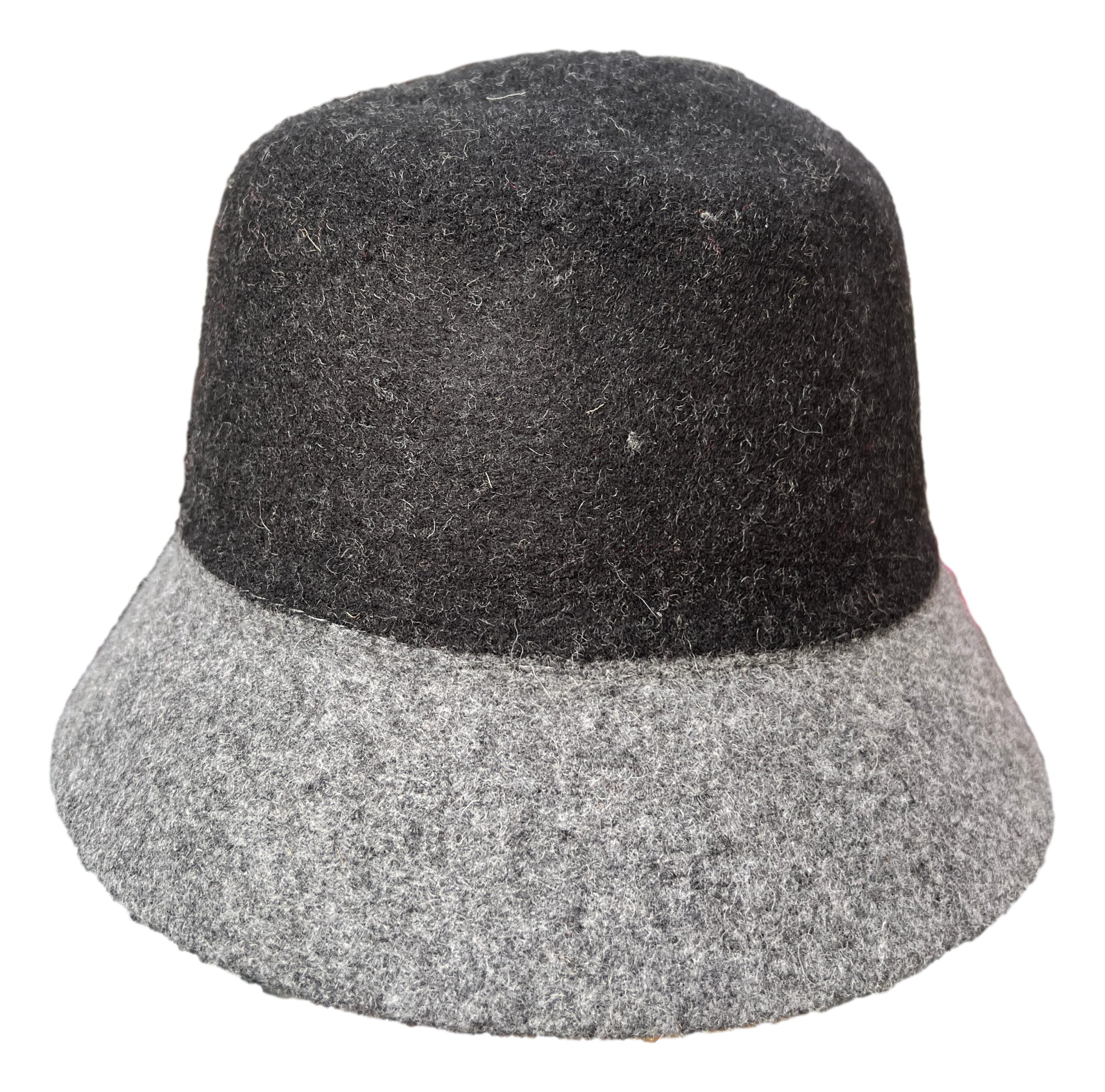 Kübl Filzhut Bucket Hat two Colours grau