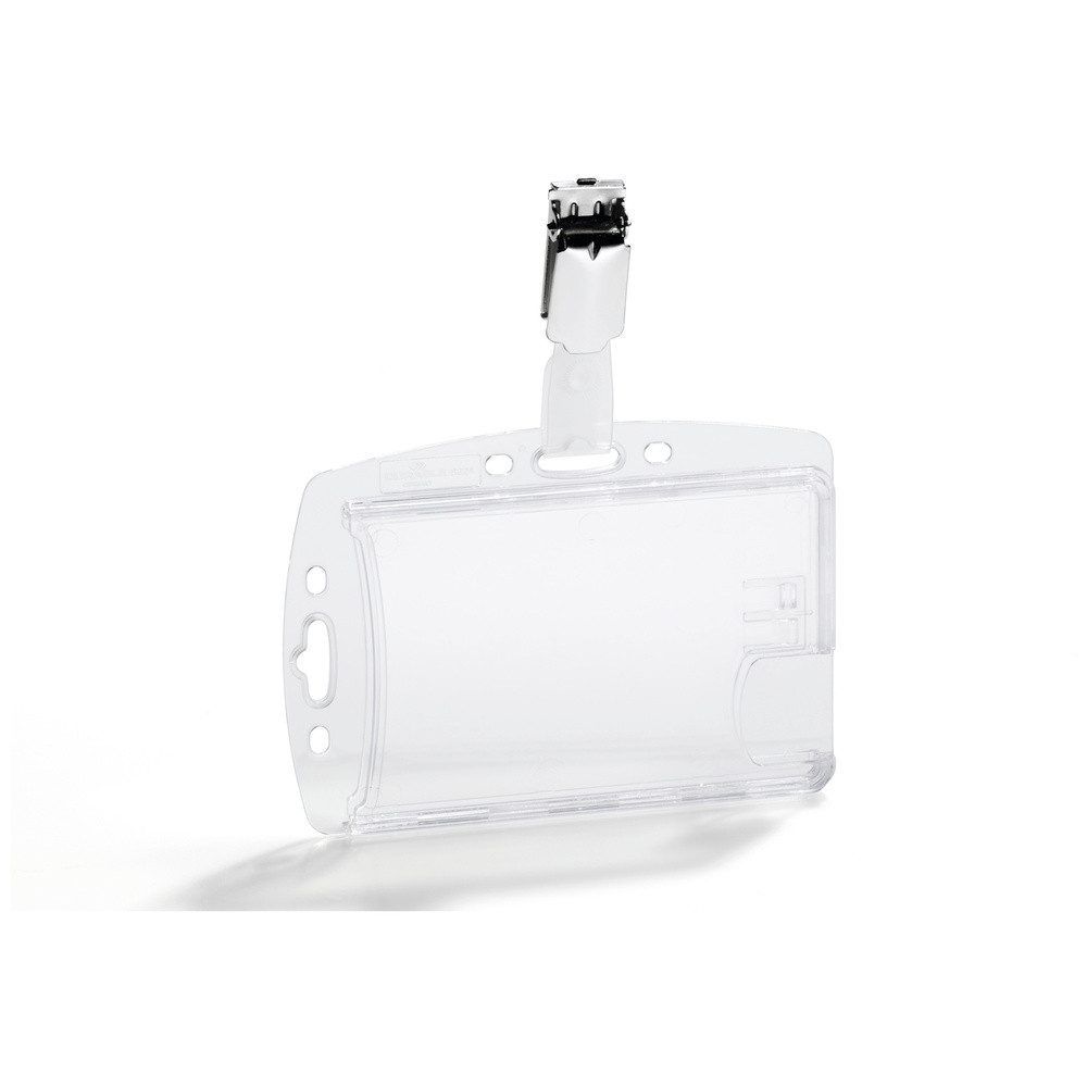 Schlüsselanhänger Durable 801319 Ausweishalter (B x H) 101 mm x 71 mm Clip 25 St.