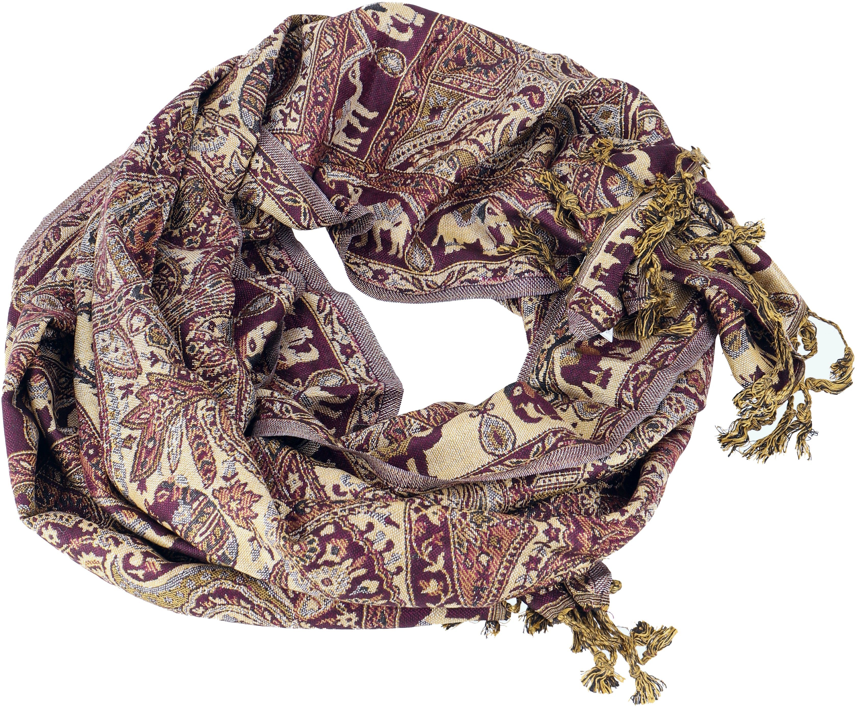 Guru-Shop Halstuch Indischer Schal, Schultertuch, Boho günstig online kaufen