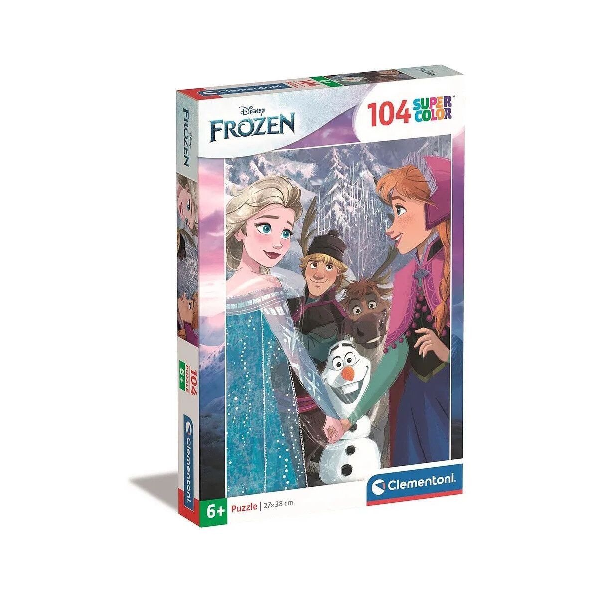 Clementoni® Lernspielzeug Disney Eiskönigin Holding Hands 104-teiliges