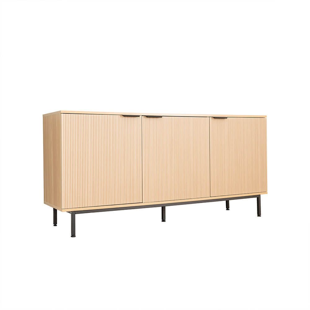 HOME DELUXE Sideboard NYLA, mit Lamellenfronten, Kommode, Fernsehtisch günstig online kaufen