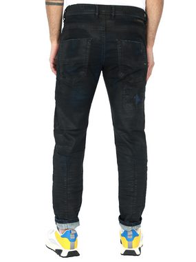 Diesel Tapered-fit-Jeans Beschichtete JoggJeans - Krooley 0680B - Länge:32