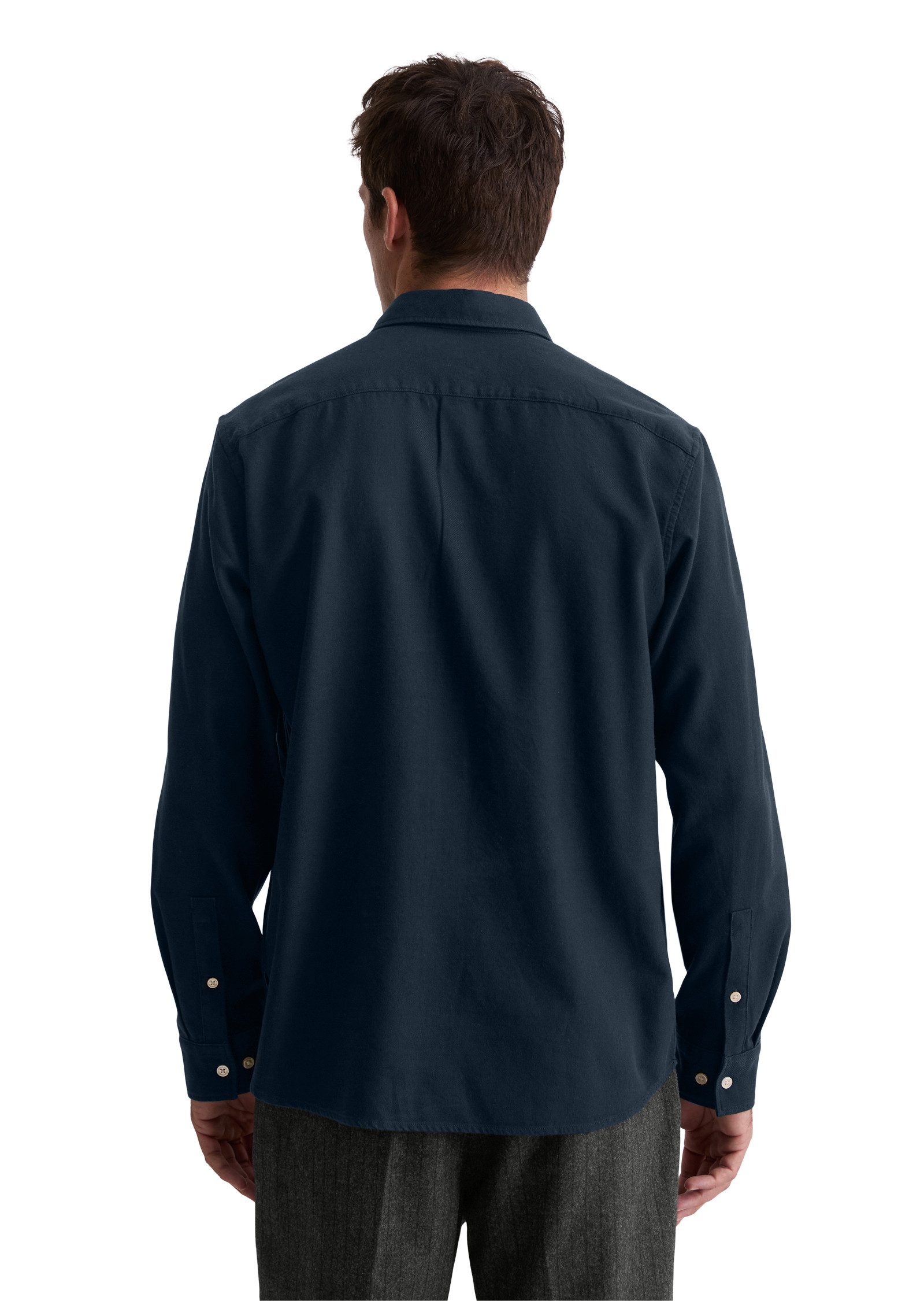 Marc O'Polo Businesshemd sanft meliert günstig online kaufen