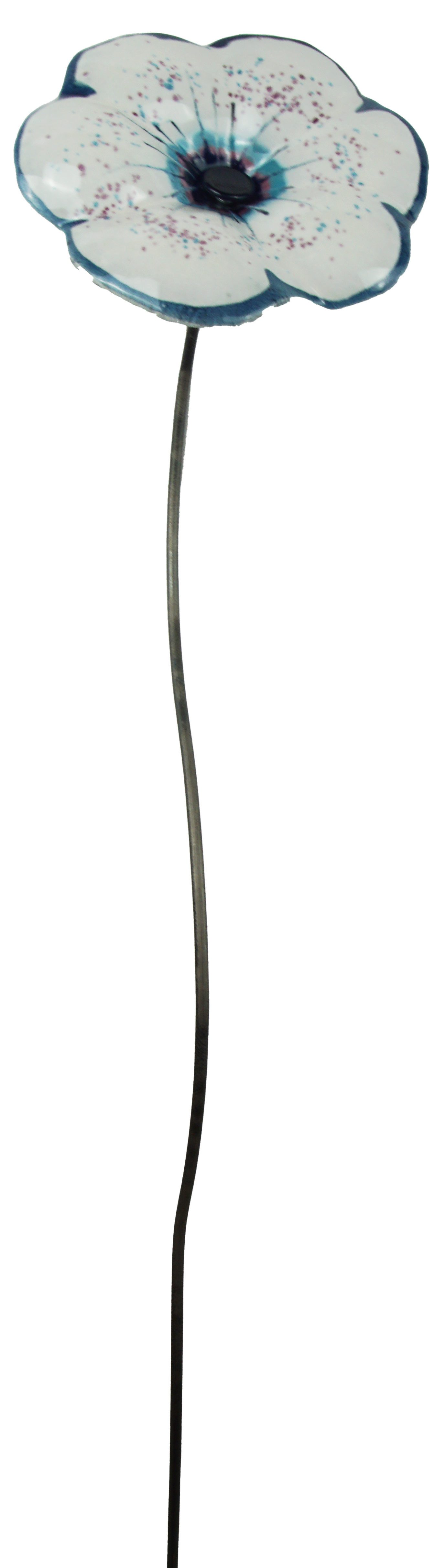 Cwwn Gartenstecker Zauberhafter Gartenstecker Glasblume ca. günstig online kaufen